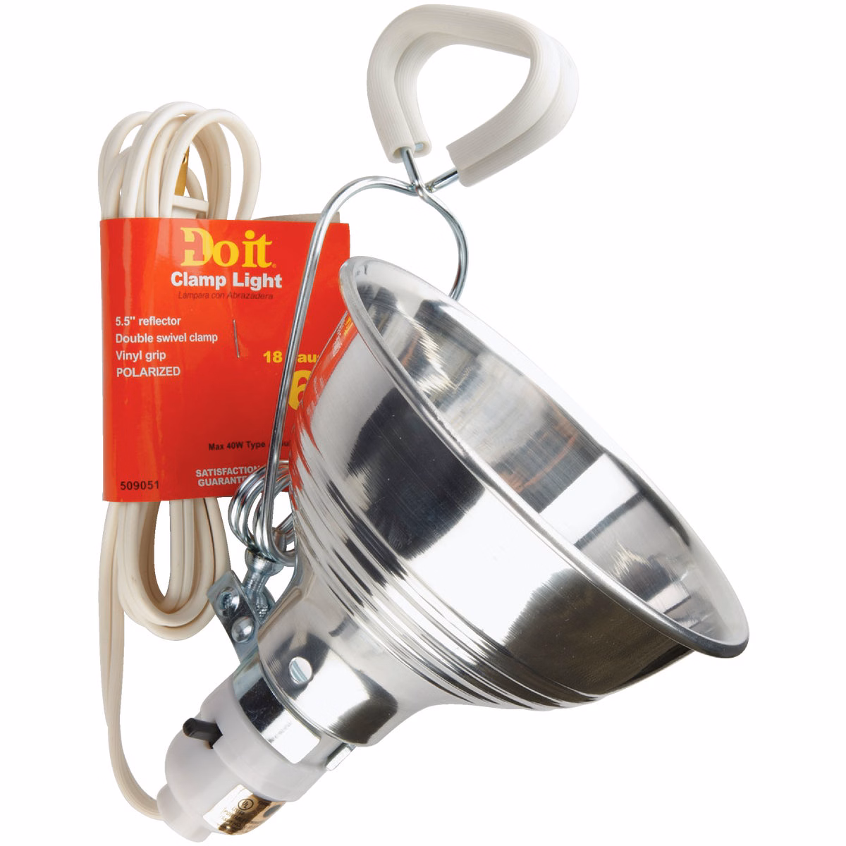 Do it 60W 5-1/2 In. Utility Clamp Lamp