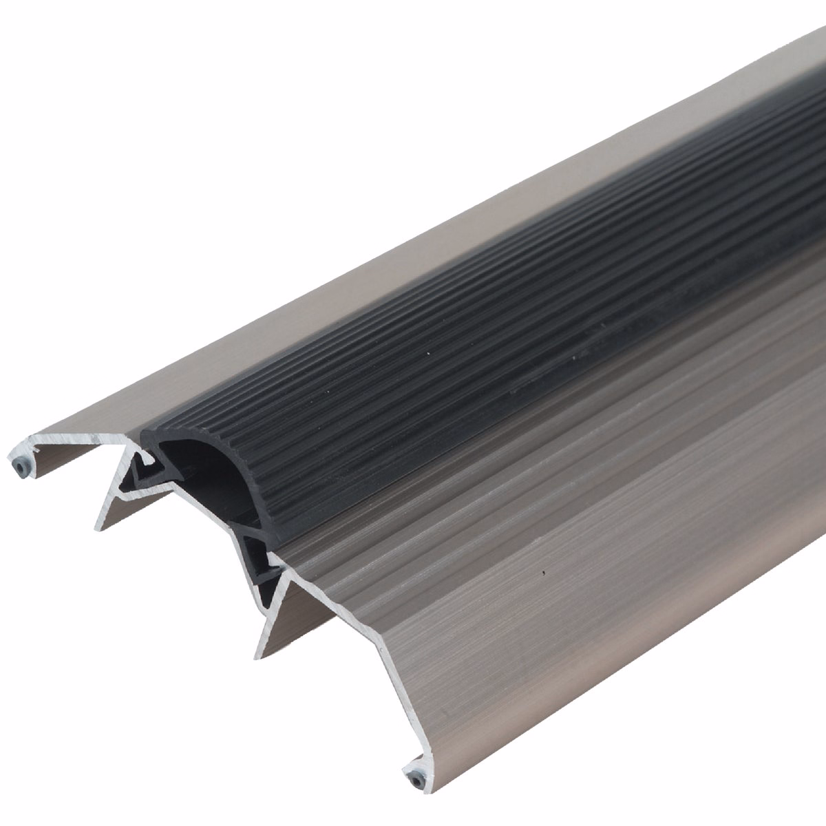 M-D AP334 Series 36" L x 3-3/4" W x 3/4" H Premium Nickel Threshold