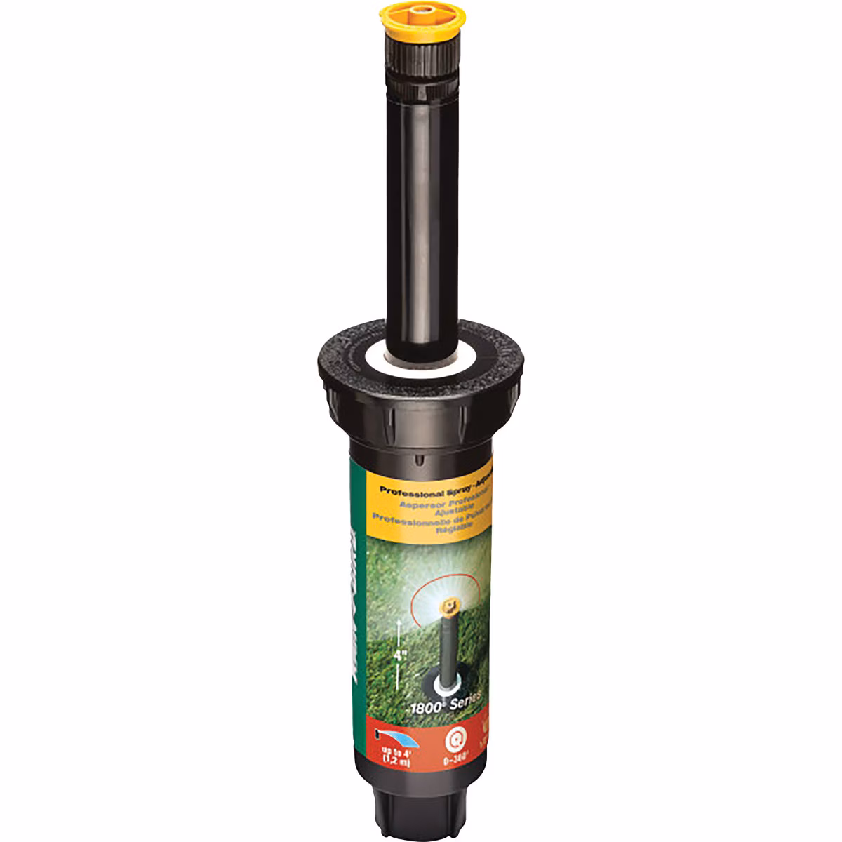 Rain Bird 4 In. Full Circle Adjustable 4 Ft. Rotary Sprinkler