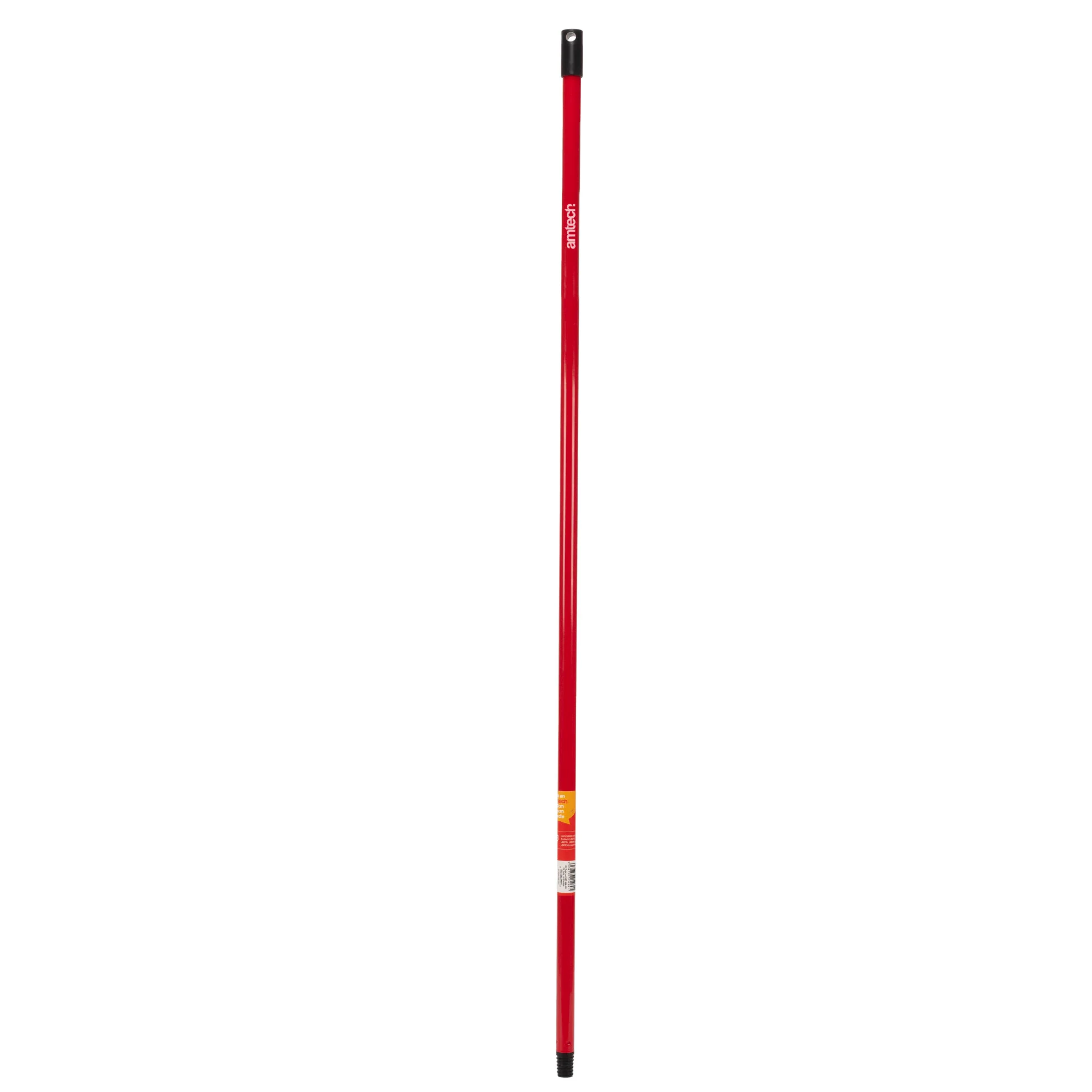 120cm (48″) Red Screw-In Type Broom Handle