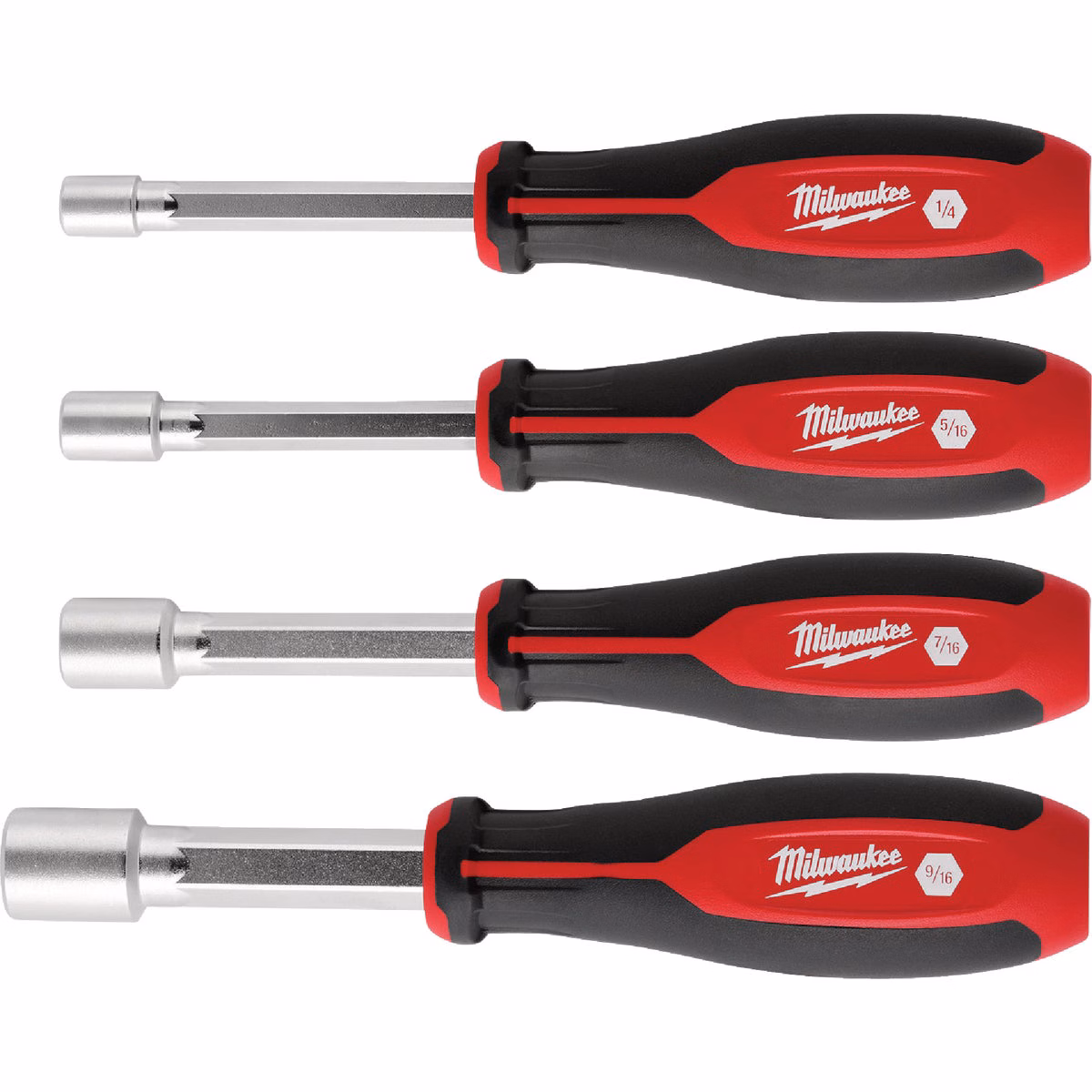 Milwaukee SAE HollowCore Magnetic Nut Driver Set (4-Piece)