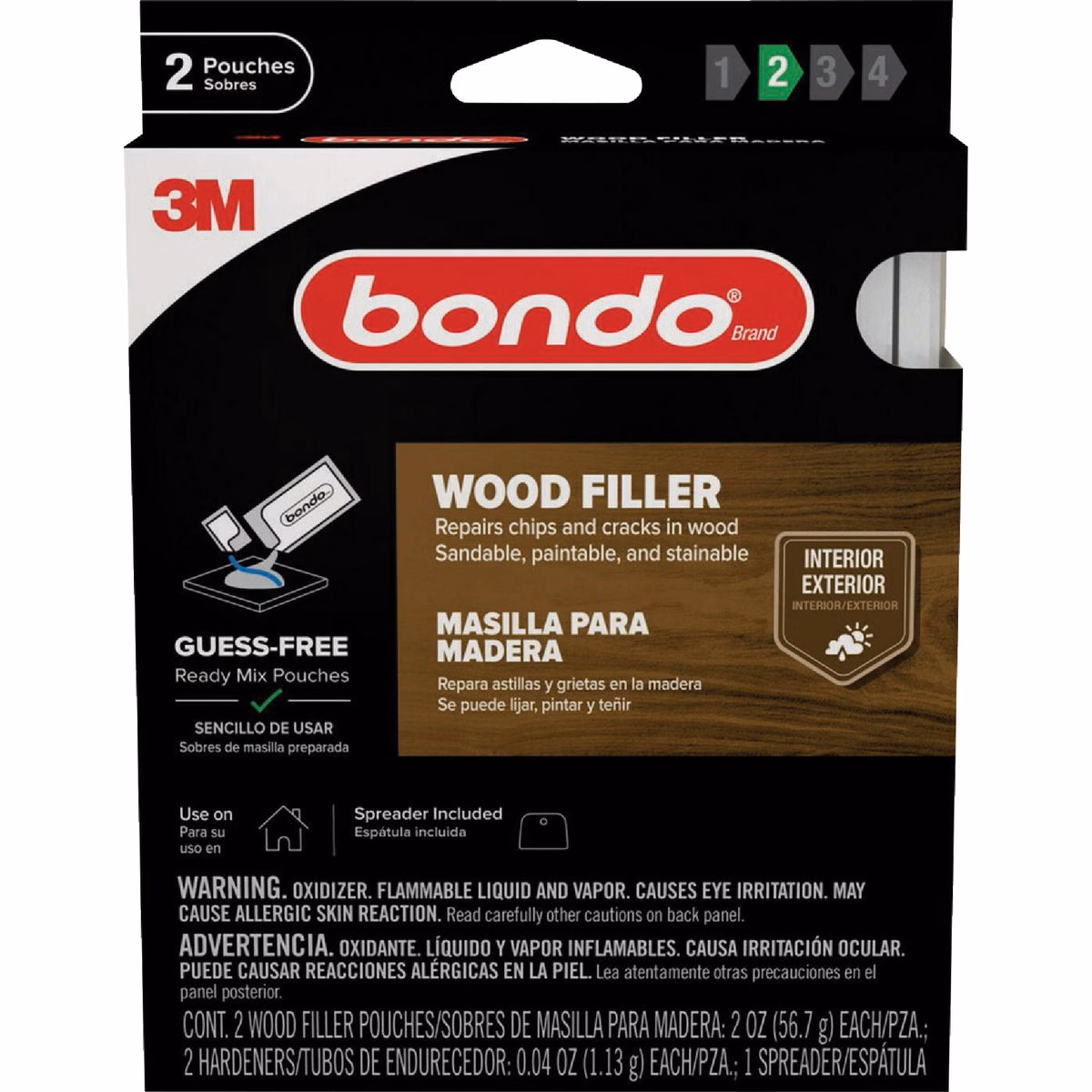 Bondo 2 Oz. Ready Mix Wood Filler
