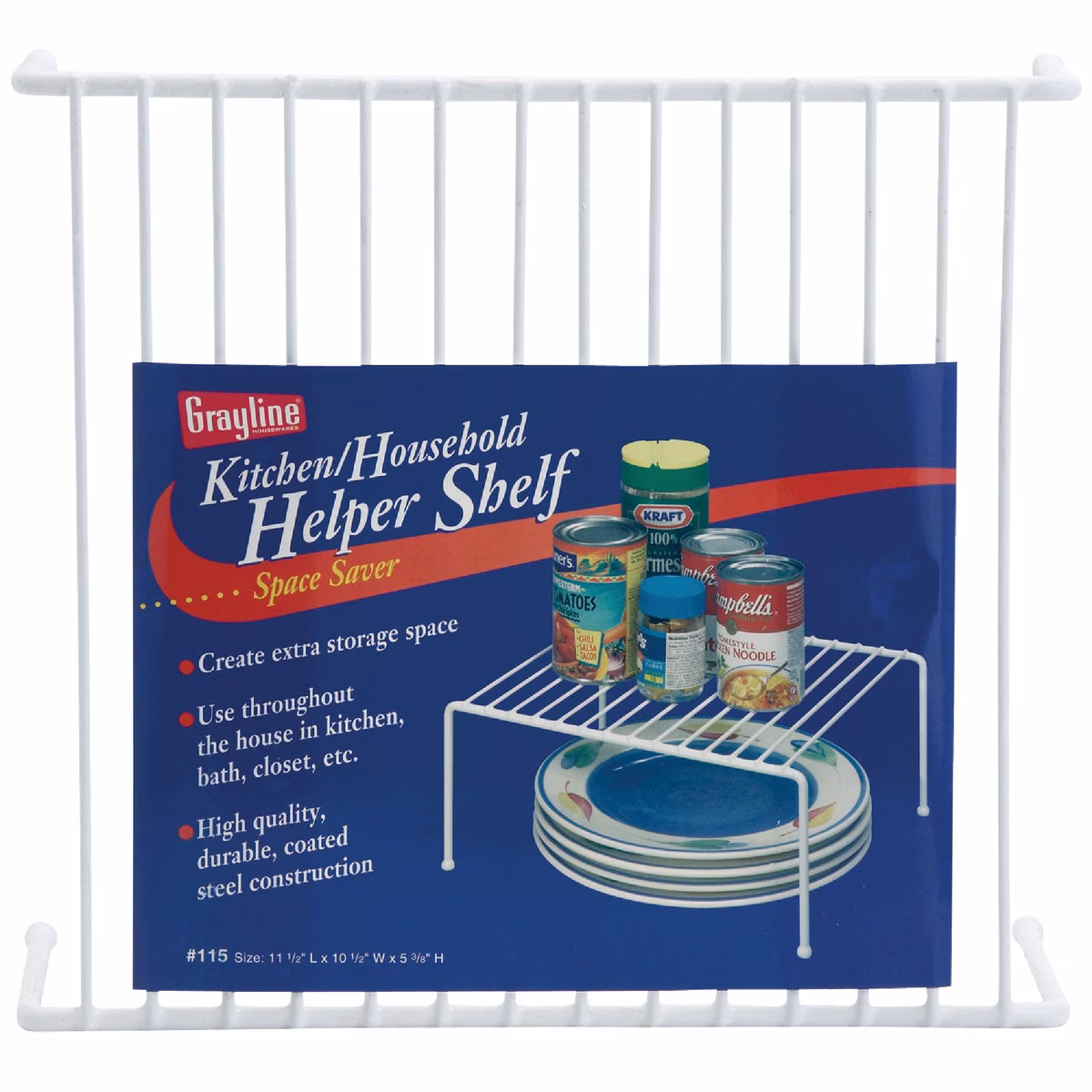 Grayline Kitchen & Household Helper Shelf
