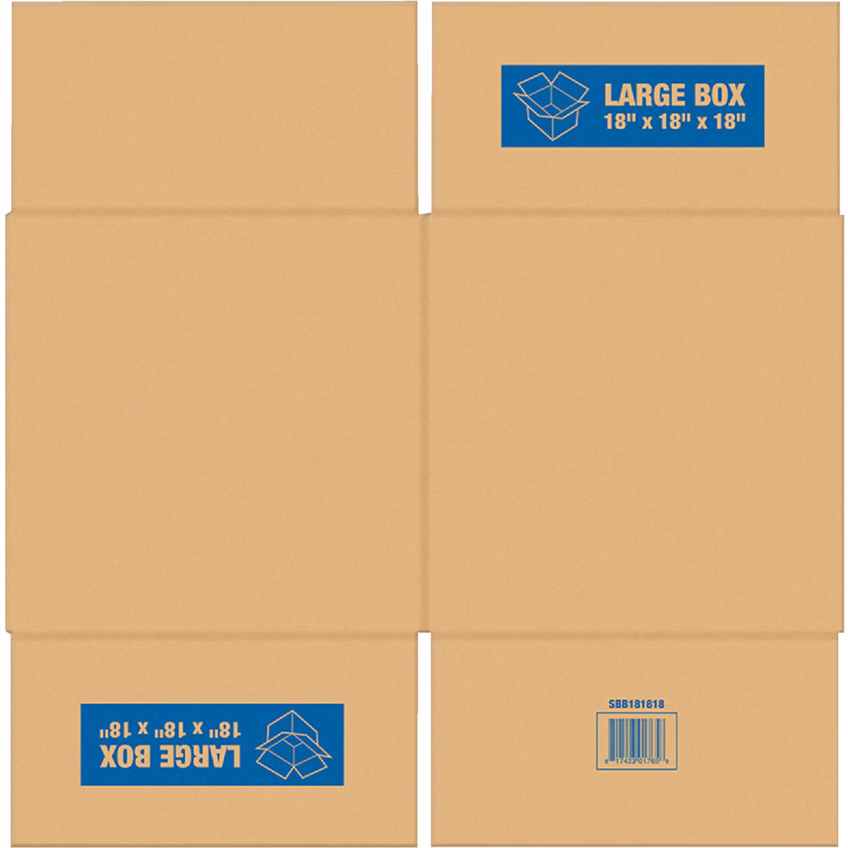 Square Built Large Moving Box