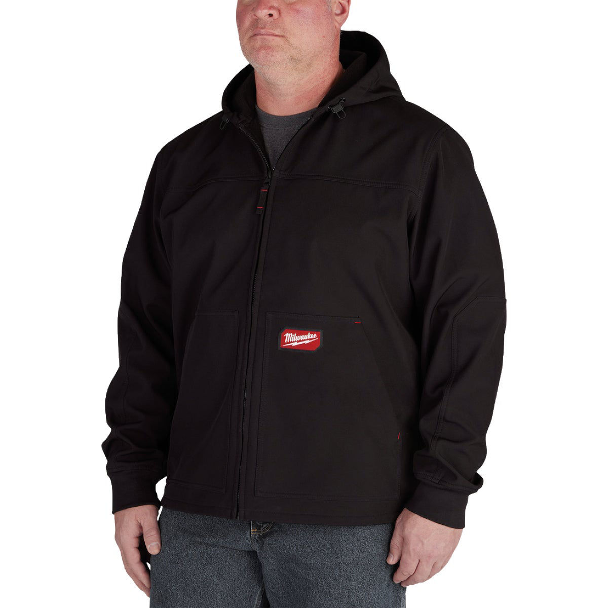 Milwaukee FREEFLEX Men's 3XL Black Softshell Hooded Jacket