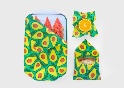 Beeswax Food Wrap – Avocado Print