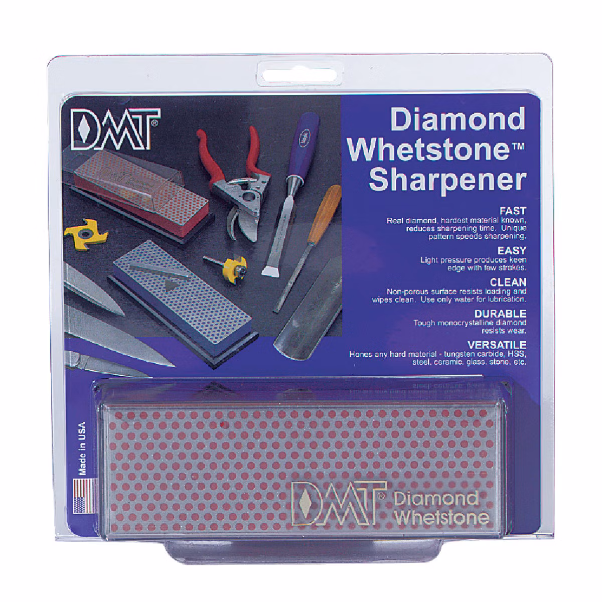 Diamond Machine Tech 6 In. Diamond Whetstone Fine Sharpening Stone