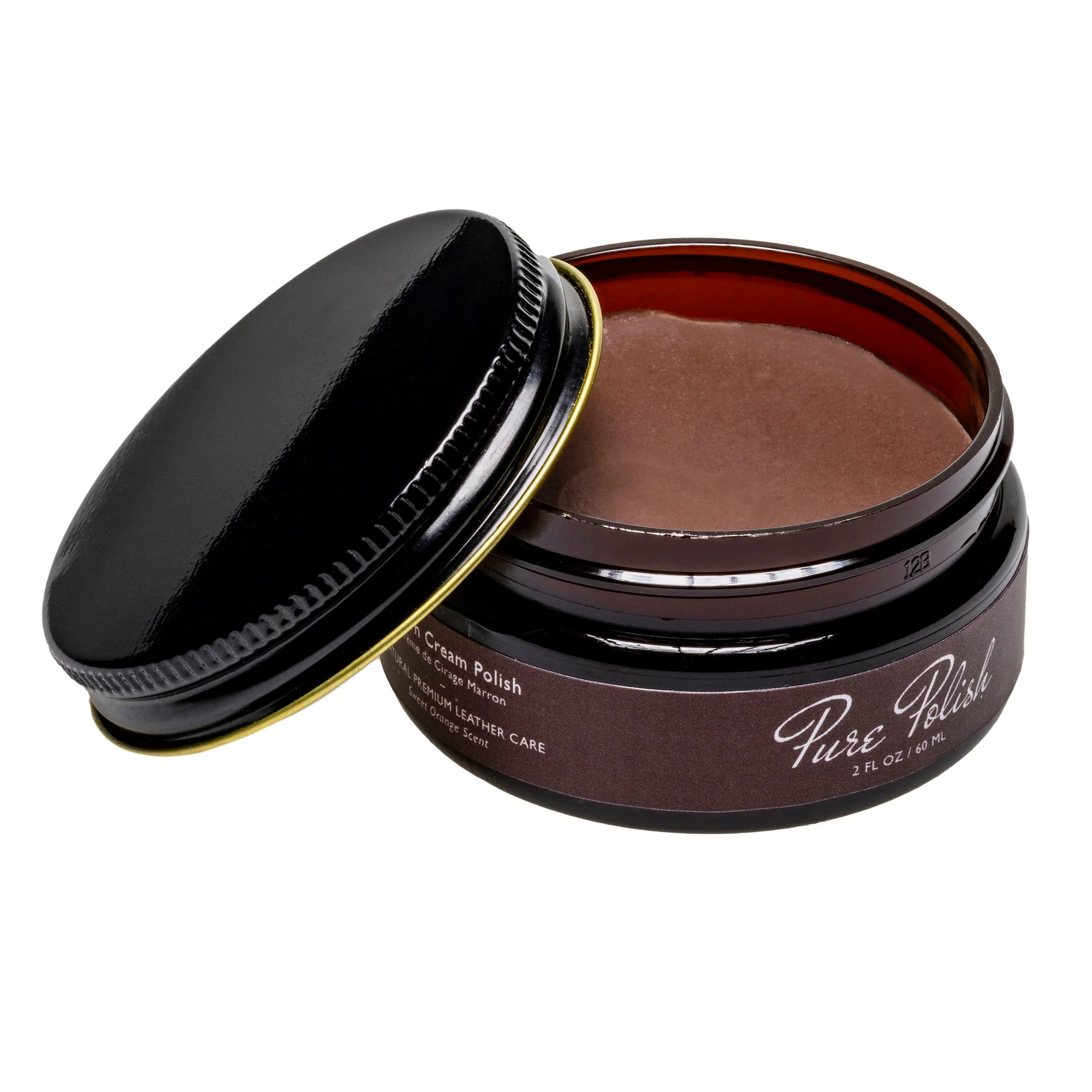 Brown Leather Cream Polish