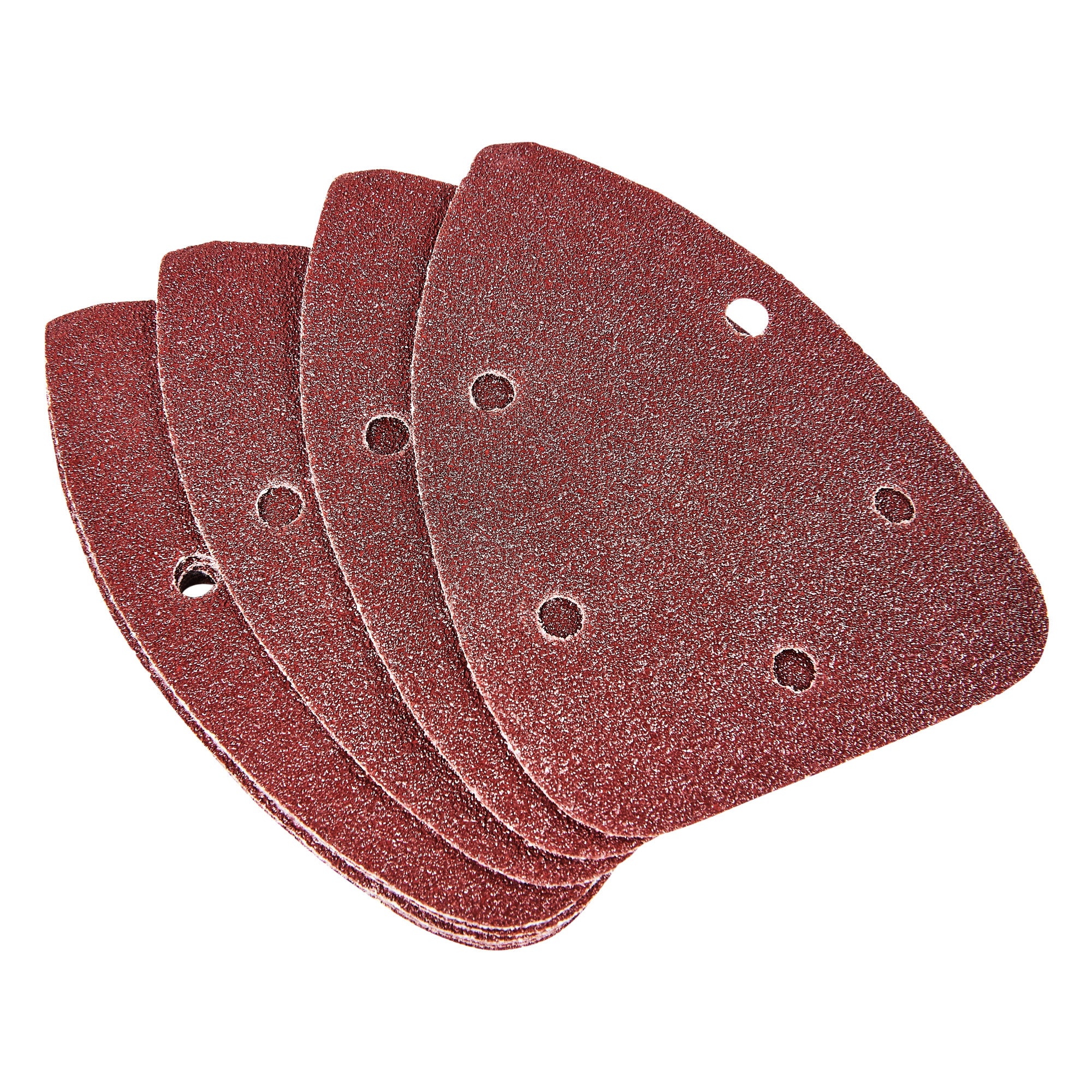 10 X P60 Grit Delta Sanding Sheets (140mm X 140mm X 100mm)