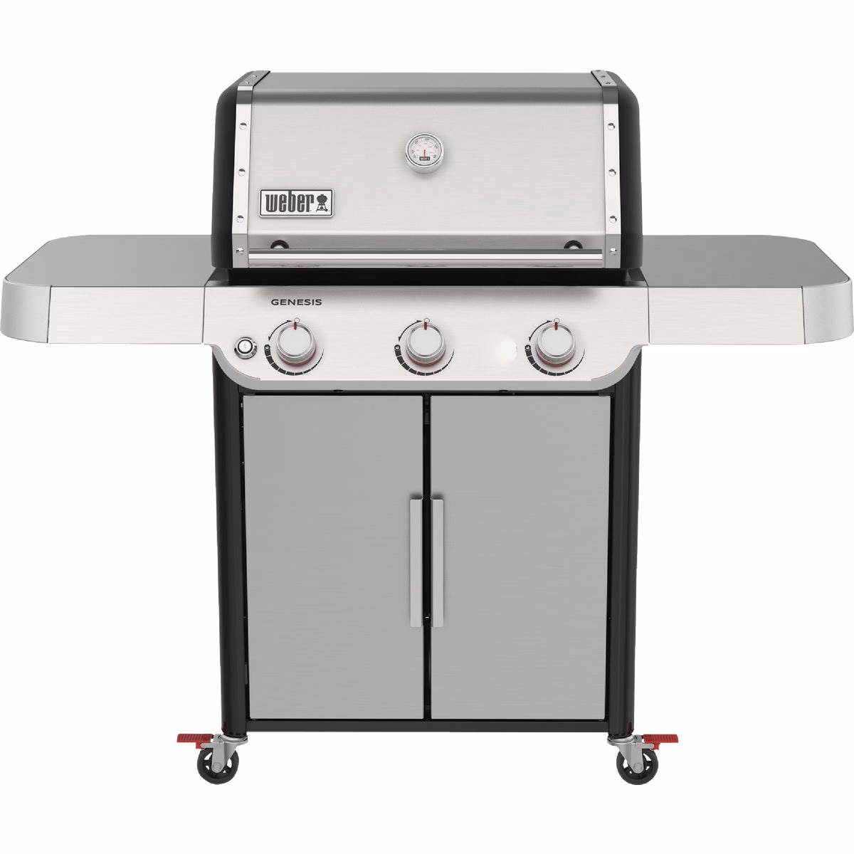 Weber Genesis S-315 3-Burner Liquid Propane Gas Grill, Stainless Steel