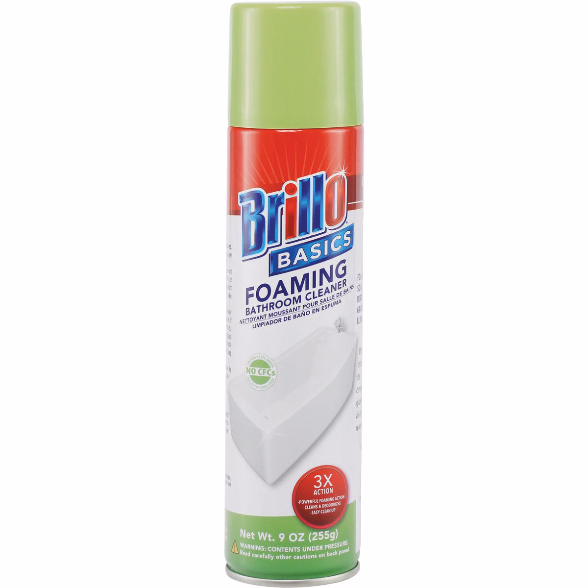 Brillo Basics 9 Oz. Aerosol Clean Scent General Purpose Bathroom Cleaner