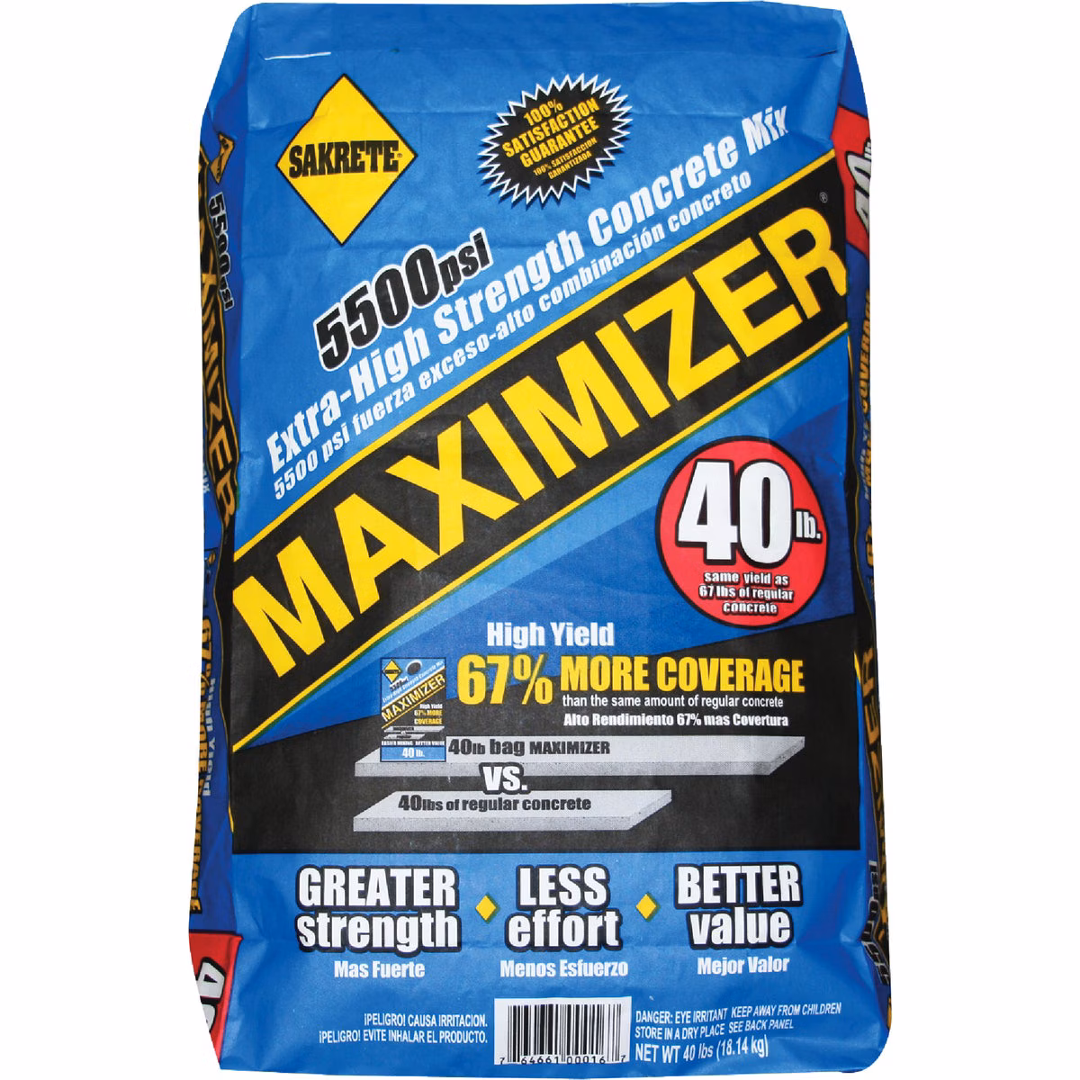 Sakrete 40 Lb. Lightweight Aggregate & Cement Concrete Mix