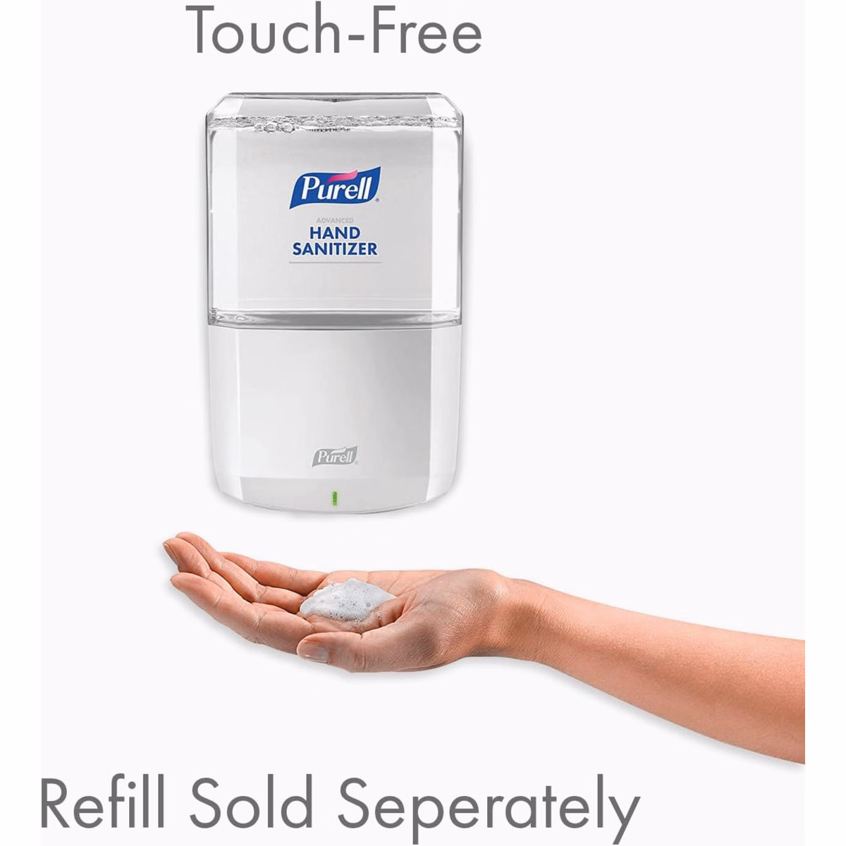 Purell ES6 Touch-Free White 1200mL Hand Sanitizer Dispenser