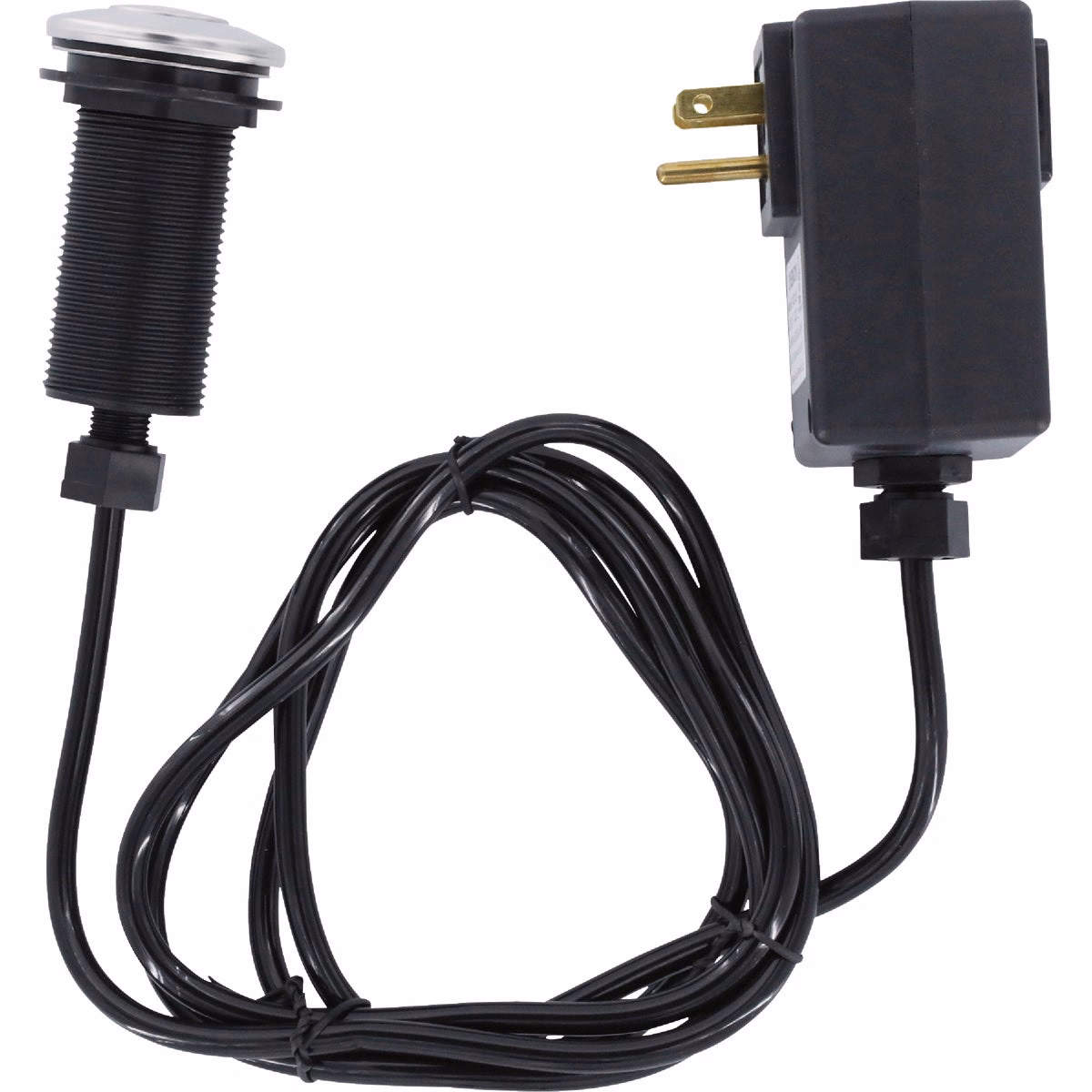 Danco Top Mount Air Switch for Garbage Disposals with Chrome Button