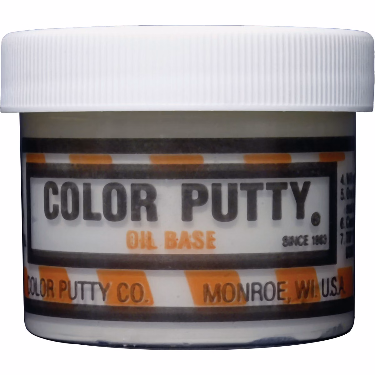 Color Putty 3.68 Oz. White Oil-Based Putty
