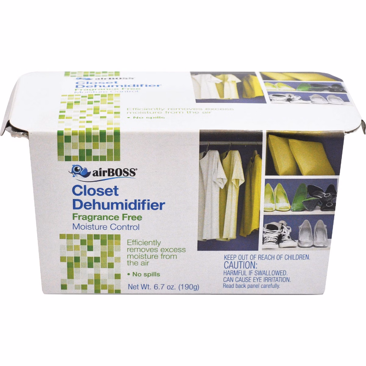 AirBoss 6.7 Oz. Fragrance Free Closet Moisture Absorber