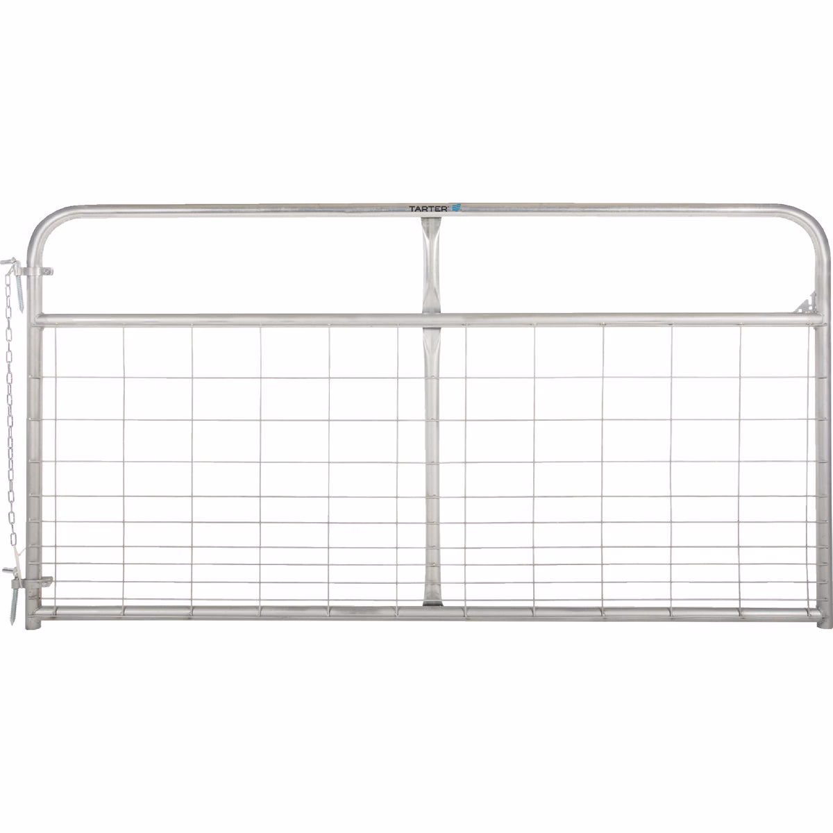 Tarter 50 In. H. x 8 Ft. L. x 1-3/4 In. Tube Diameter Galvanized Wire-Filled Tube Gate