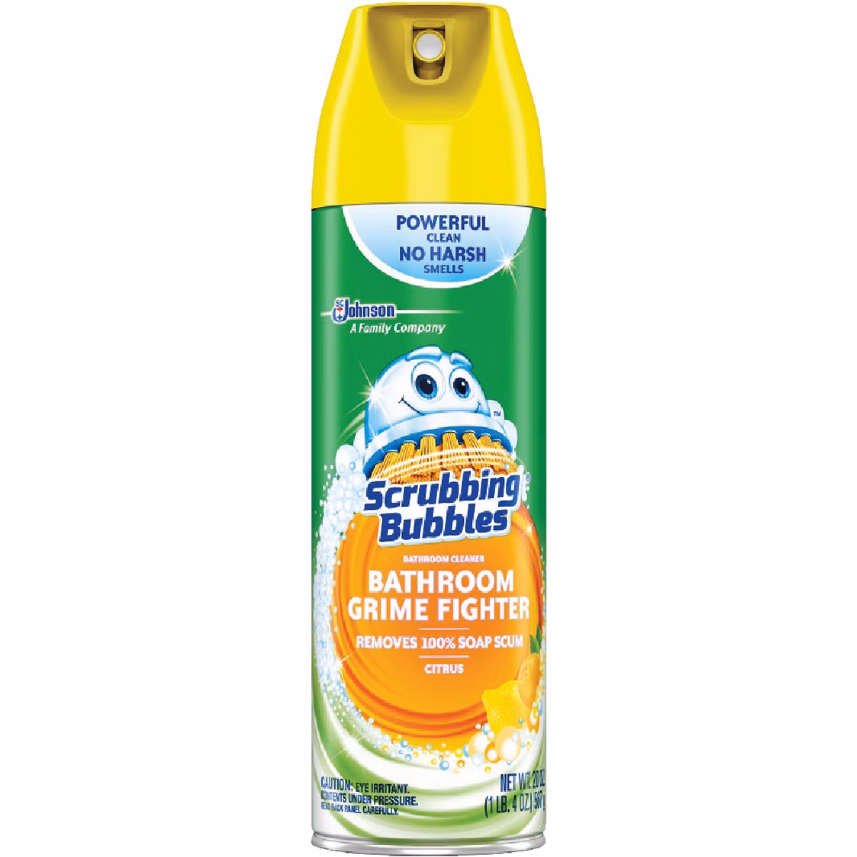 Scrubbing Bubbles 20 Oz. Citrus Disinfectant Penetrating Foam Bathroom Cleaner