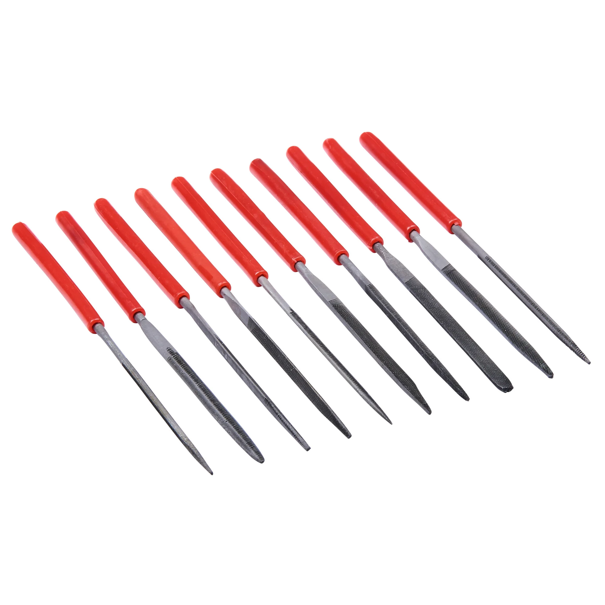 10 Piece 140mm (5.5″)Steel Needle File Set