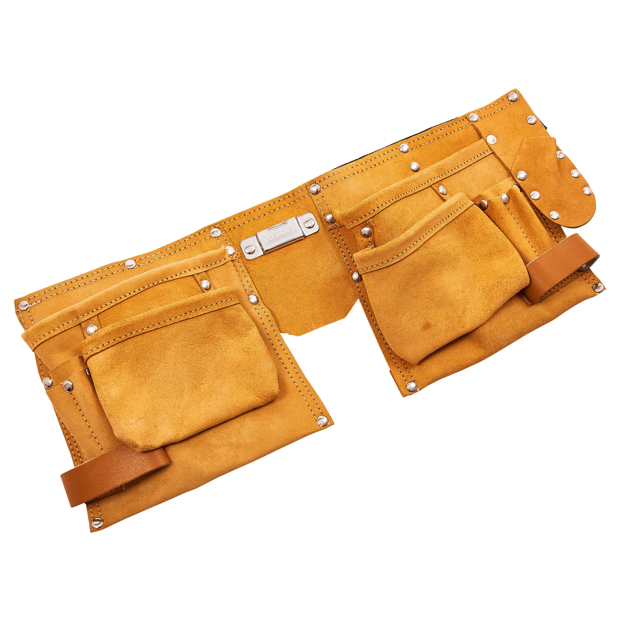 11 Pocket Heavy Duty Leather Tool Belt