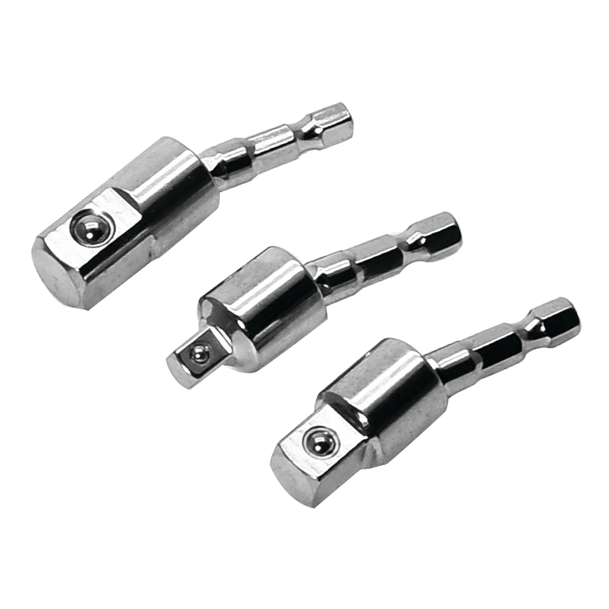 3pc Set Of 1/4″ Hex Universal Joint Adaptors