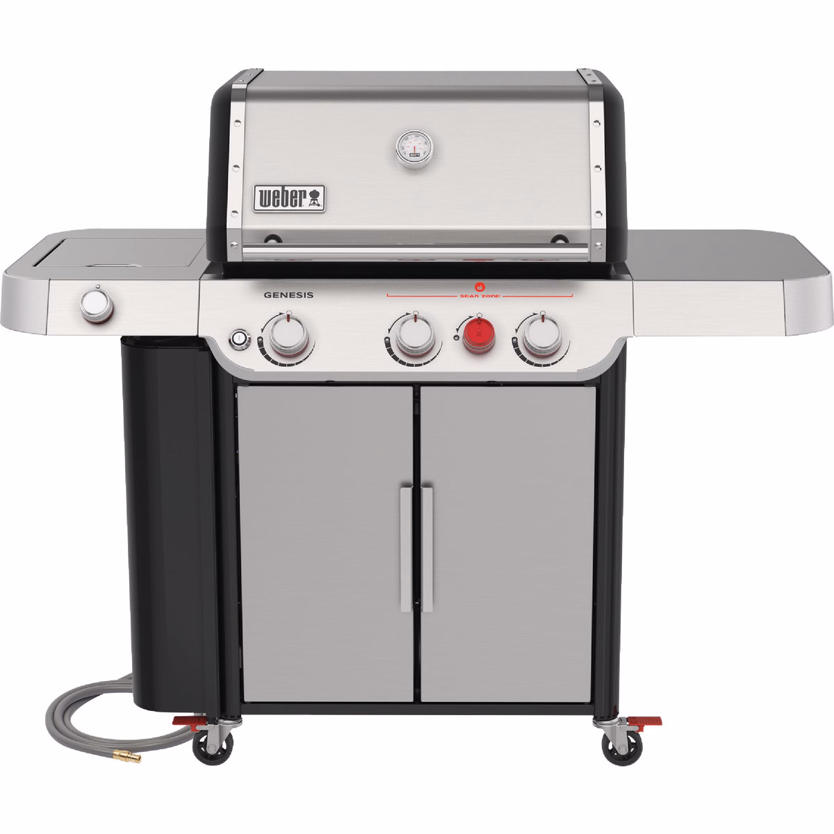 Weber Genesis S-335 3-Burner Natural Gas Grill, Stainless Steel