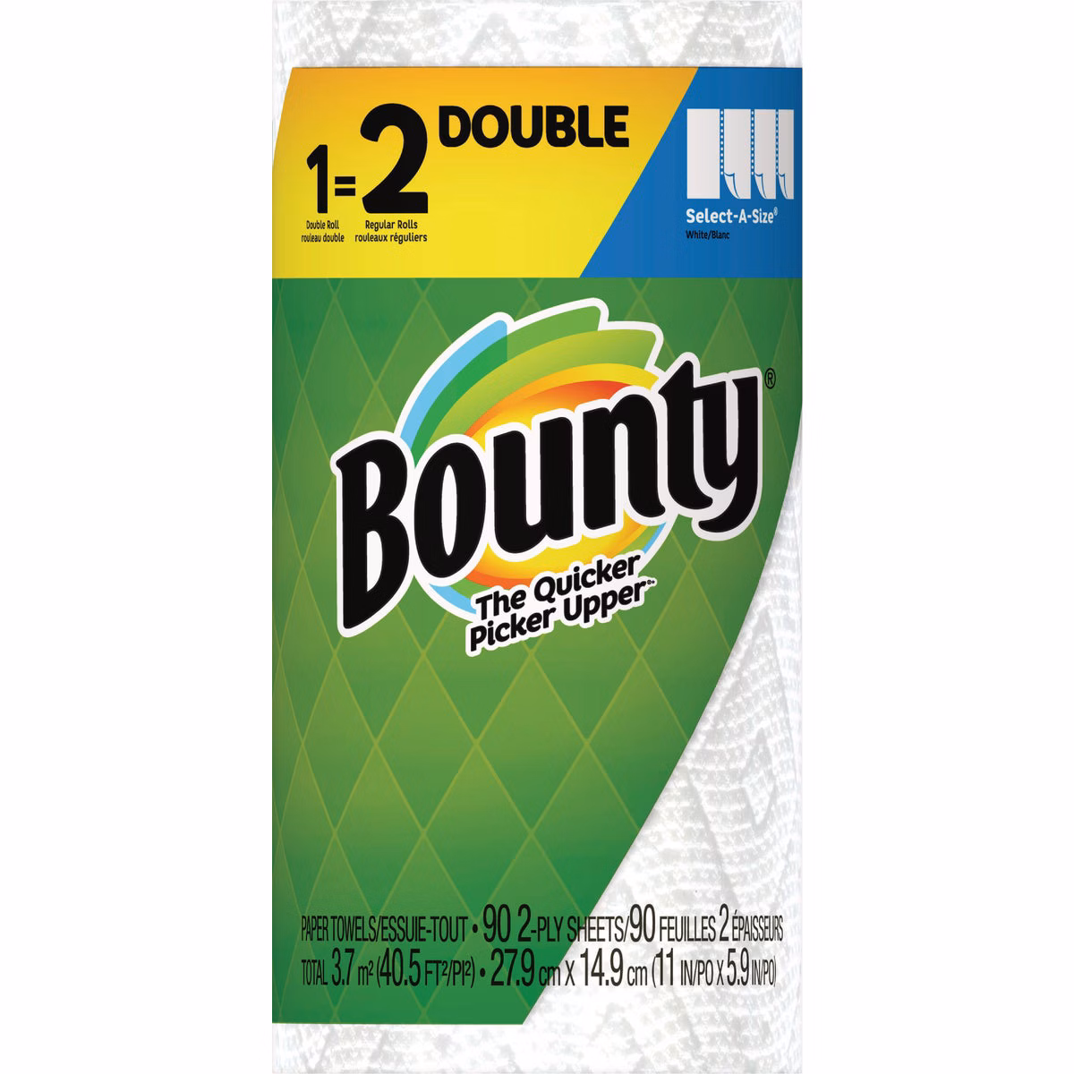 Bounty Select-A-Size Paper Towels, 1 Double Roll