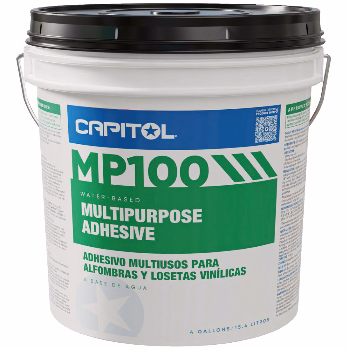 Capitol Carpet & Sheet Vinyl Adhesive, 4 Gal.