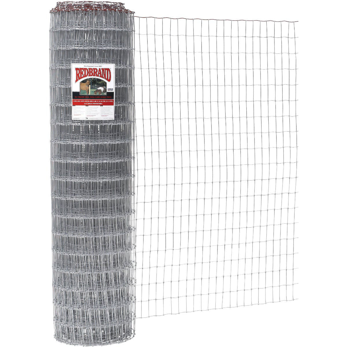 Keystone Red Brand 60 In. H. x 100 Ft. L. Galvanized Steel Class 1 Square Deal Non-Climb Horse Fence