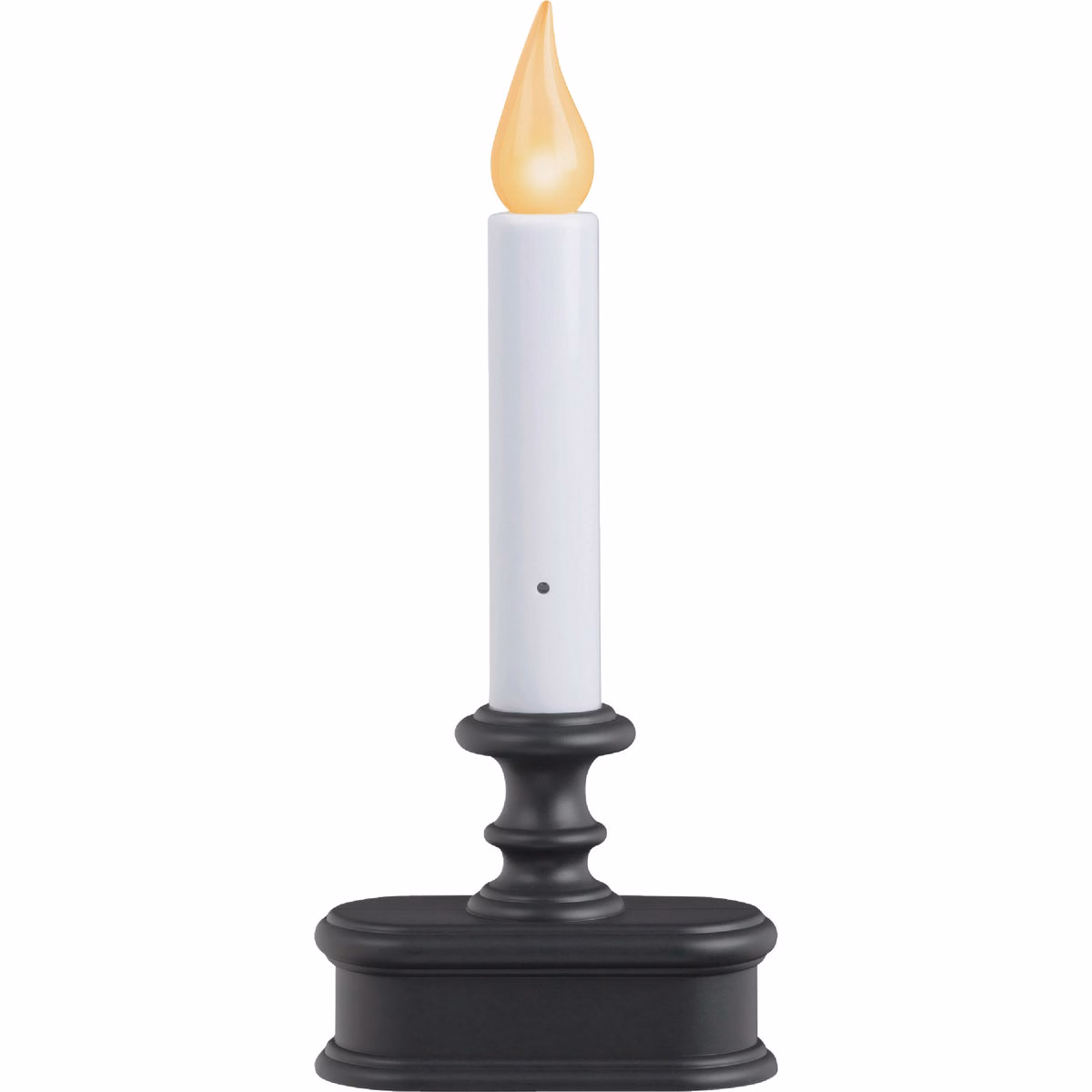 Xodus 3.5 In. W. x 8.5 In. H. x 2 In. D. Aged Bronze Flickering LED Battery Operated Candle