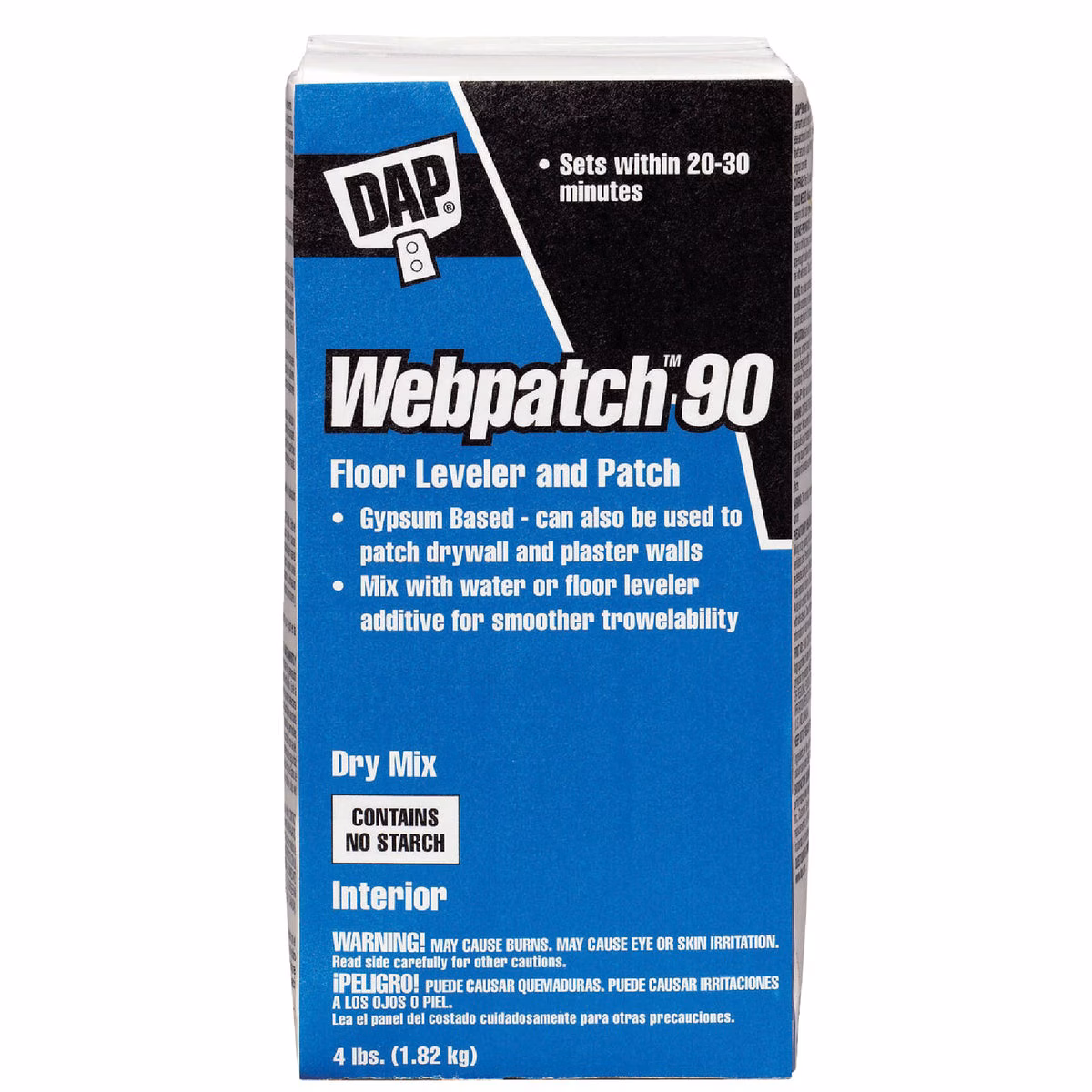 DAP Webpatch 90 Floor Leveler and Patch, Off White, 4 Lbs.