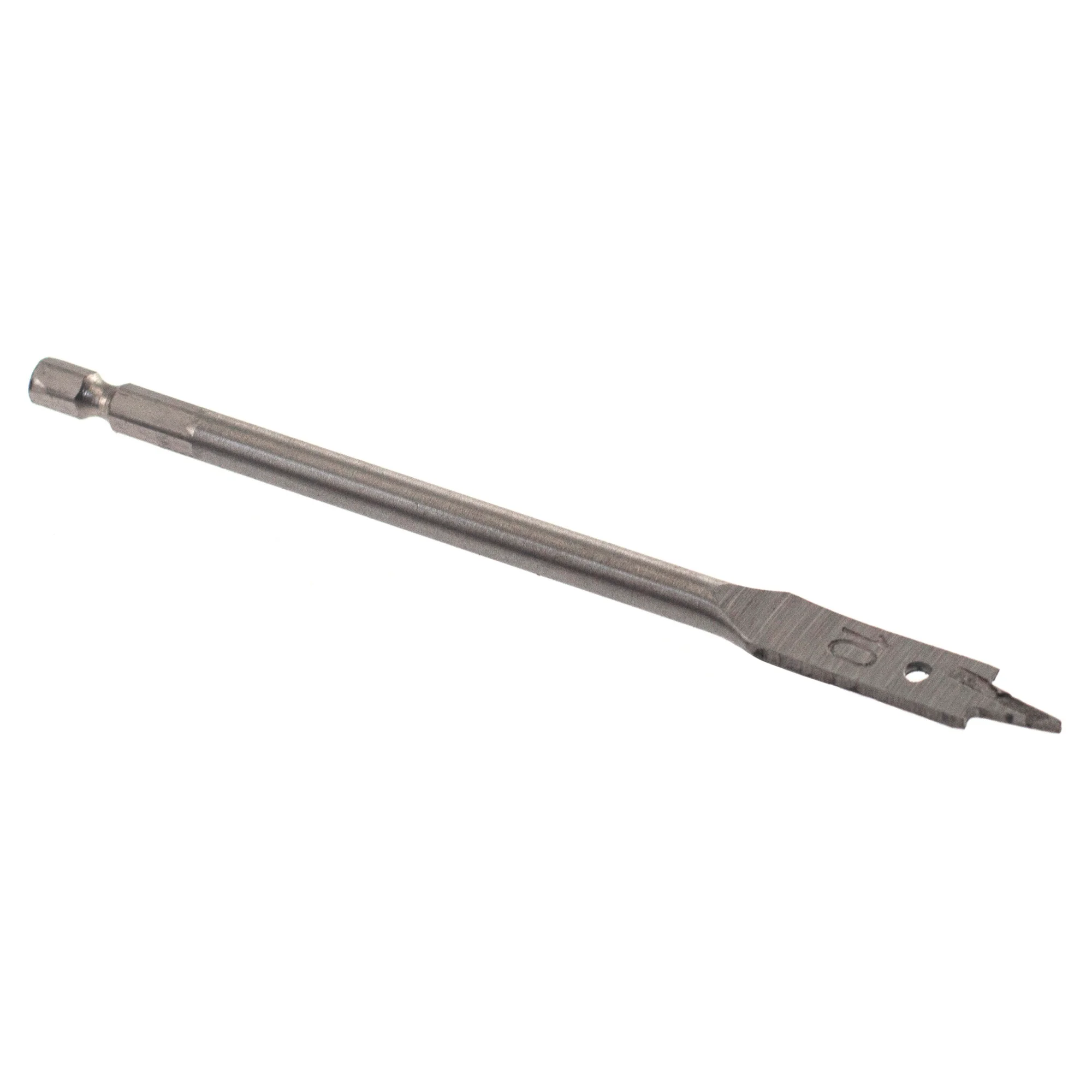 10mm X 152mm Quick Change Flat Wood Bit