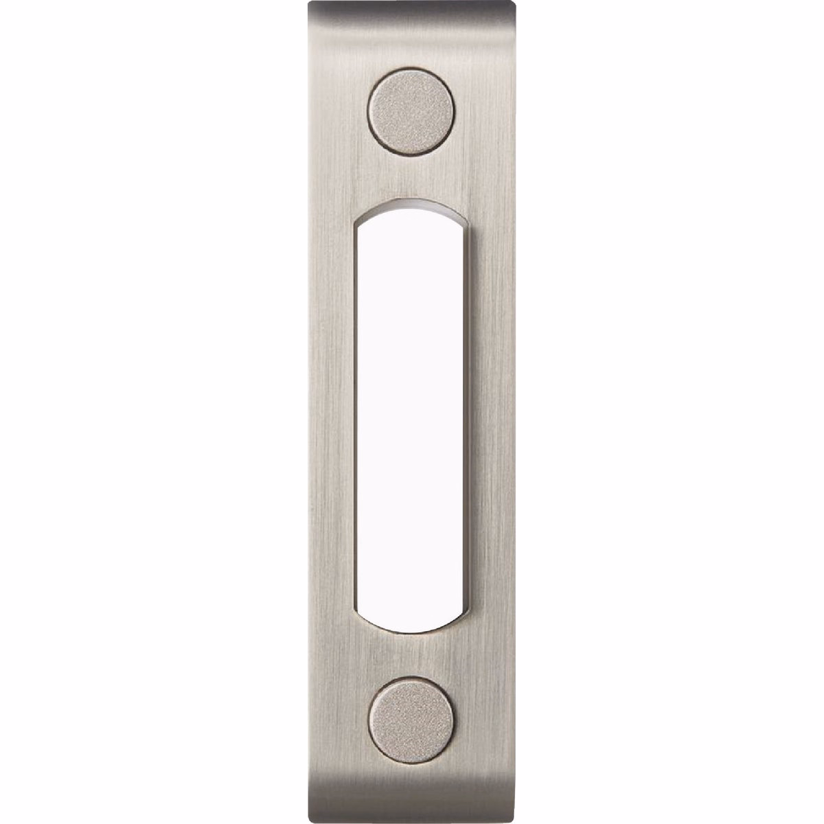 Heath Zenith Satin Nickel Metal Lighted Doorbell Button