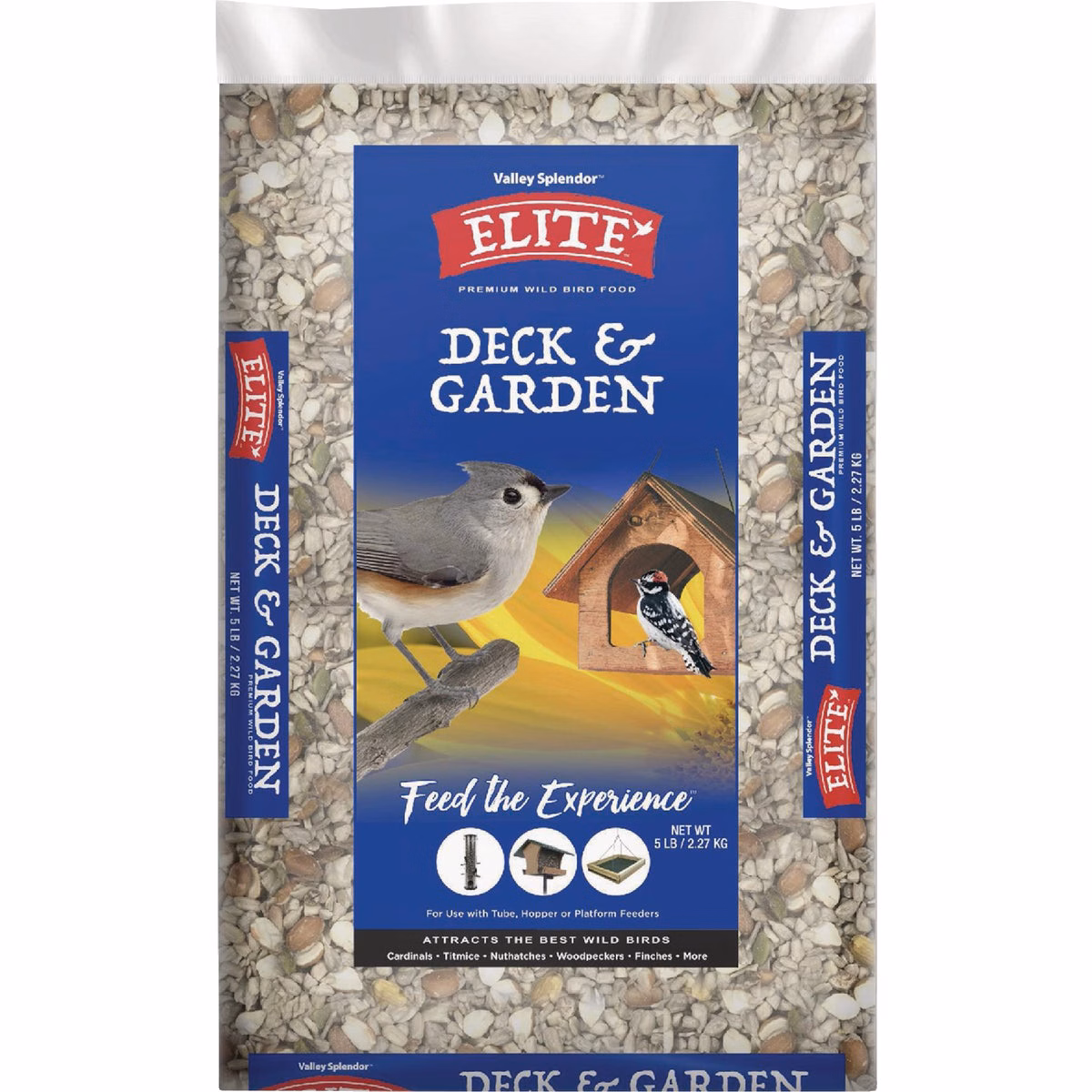 Valley Splendor Elite 5 Lb. Deck & Garden Premium Wild Bird Food