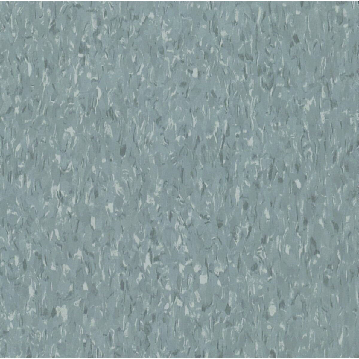 Armstrong Flooring Standard Excelon Imperial Texture 12 In. x 12 In. VCT Vinyl Floor Tile, Sterling (45 Sq. Ft./Box)