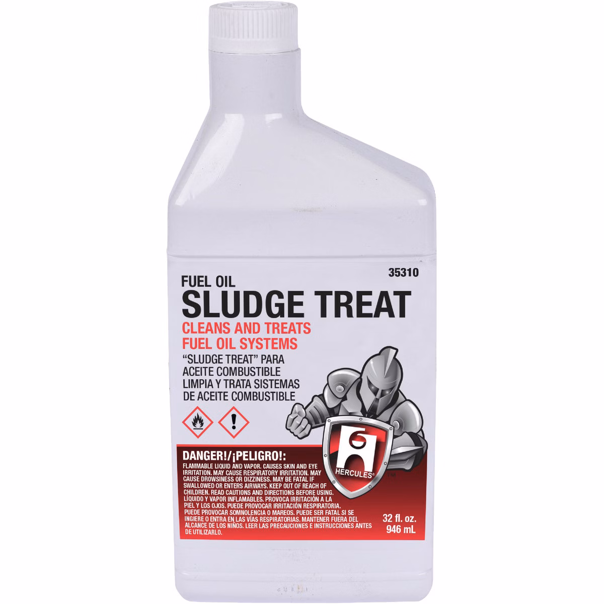 Hercules 32 Oz. Sludge Treat Fuel Oil Treatment