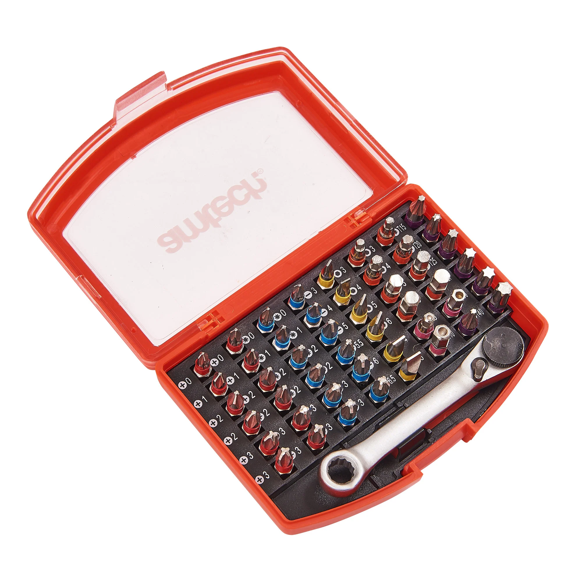 49 Piece Colour Coded Bit Set