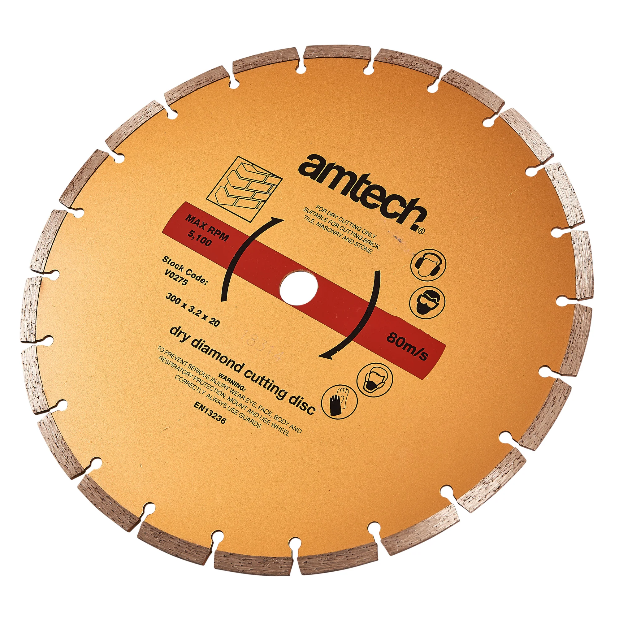 300mm (12″) Segmented Diamond Cutting Disc