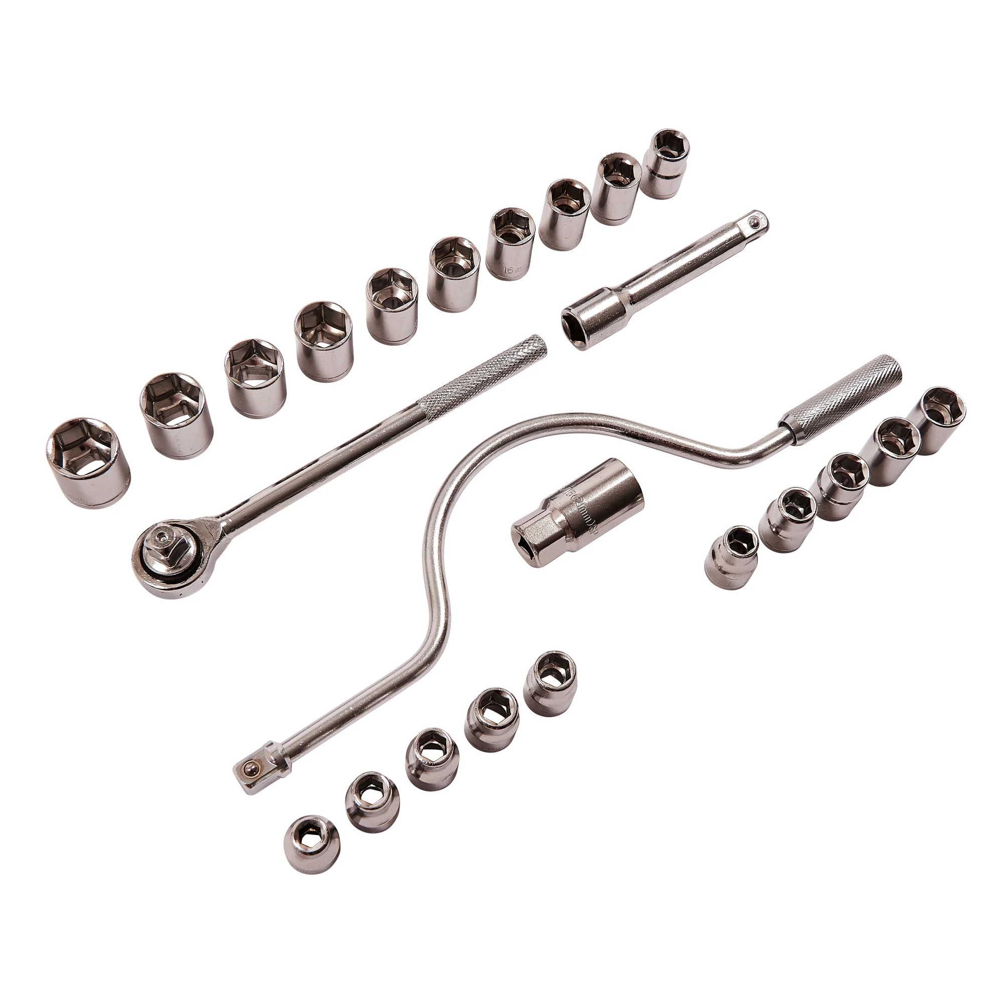 24pc 1/2″ Socket Set