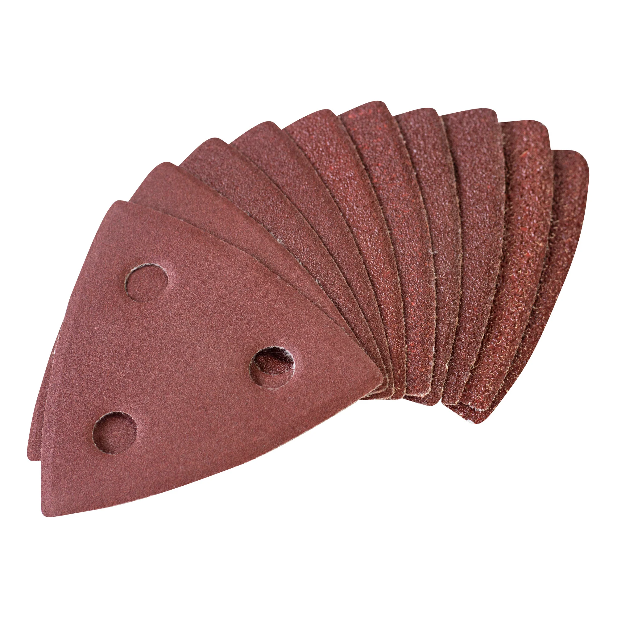 10 Assorted Aluminium Oxide Sanding Sheets With Dust Extraction