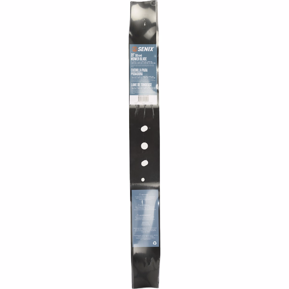 Senix 21 In. Mower Blade For LSPG-M3, LSPG-M4, LSPG-M6 & LSPG-M7 Lawn Mowers