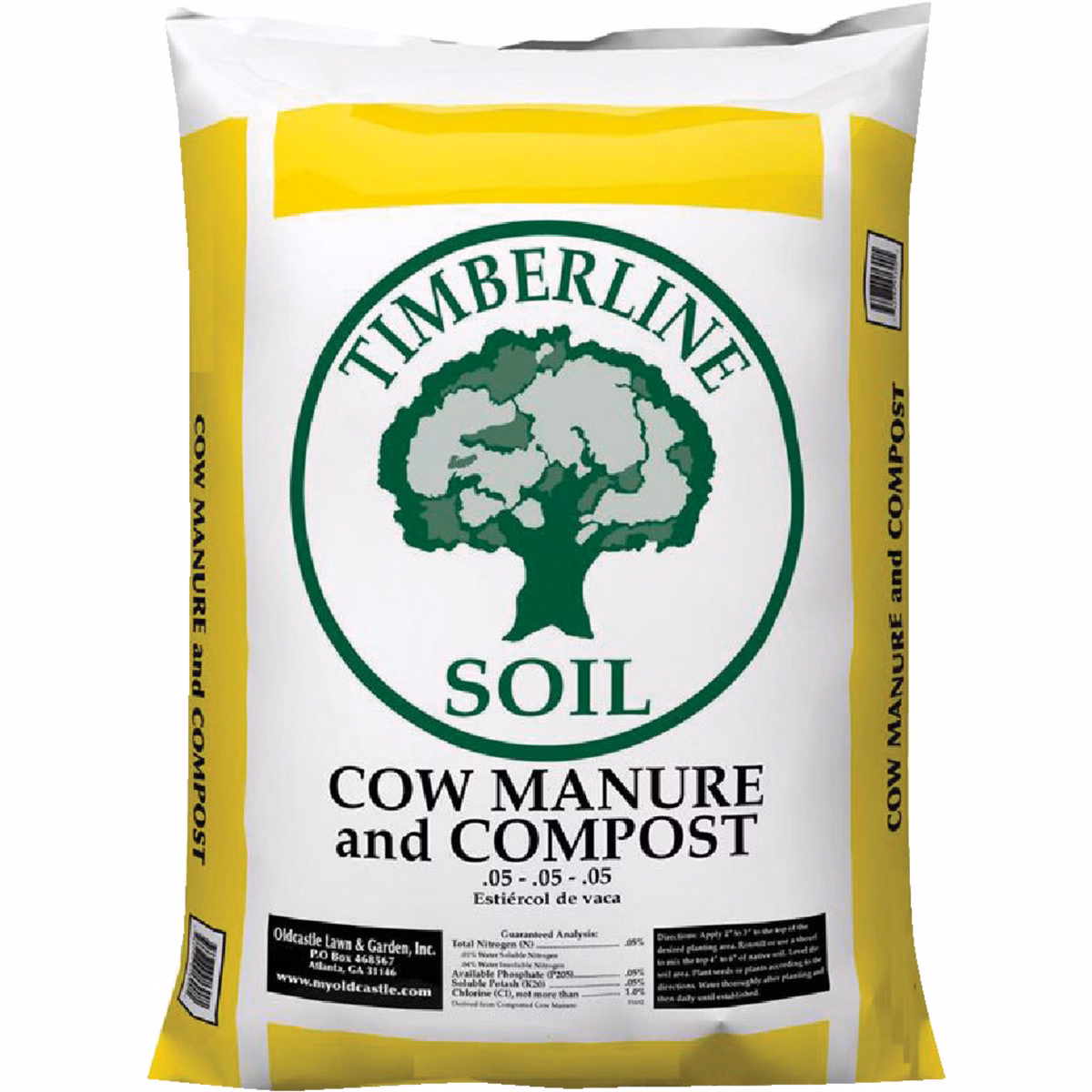 Timberline 40 Lb. Compost and Cow Manure