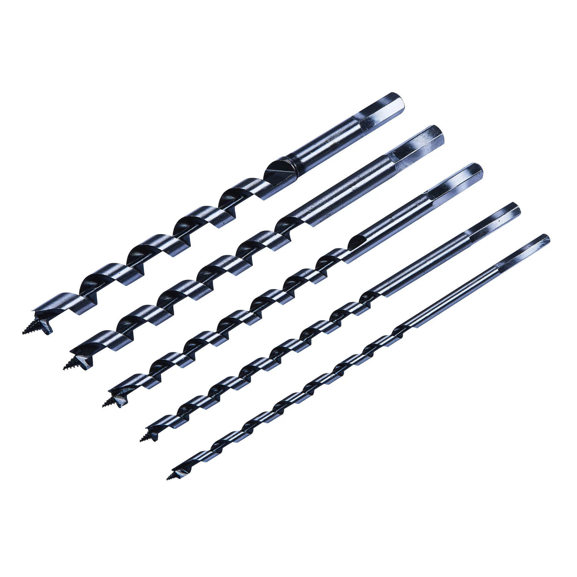 5 Piece Auger Drill Bit Set (230mm Length)