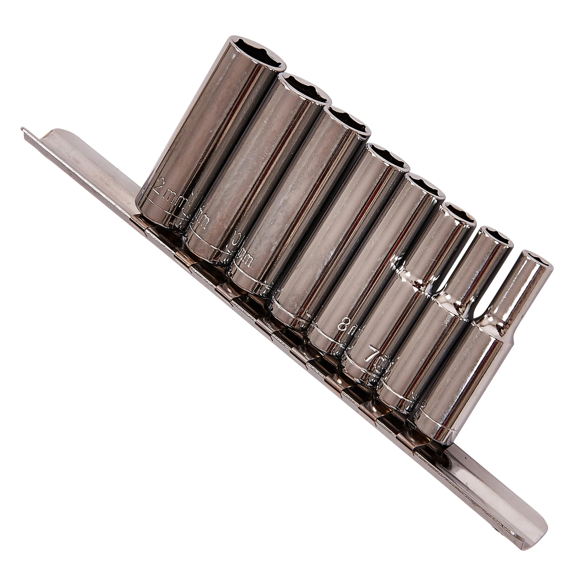 9pc 1/4″ Deep Socket Set