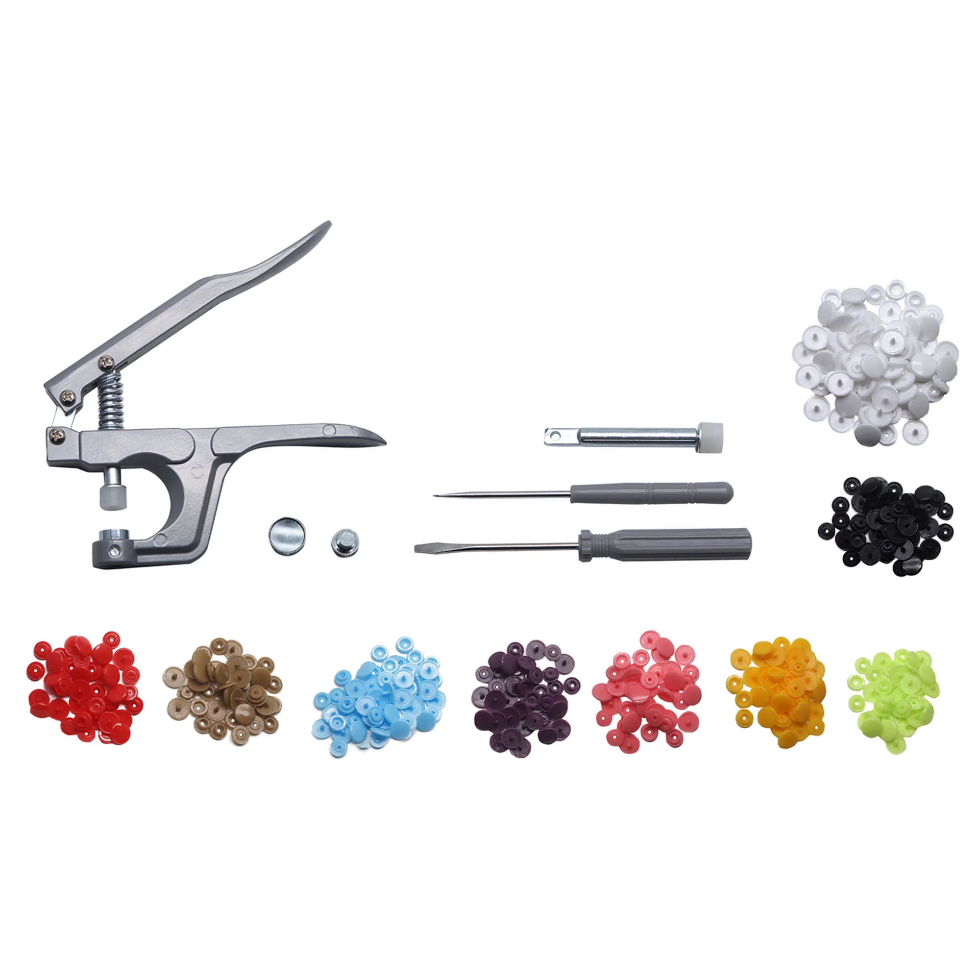 Crafter’S Snap Fastener Set (106 Pieces)