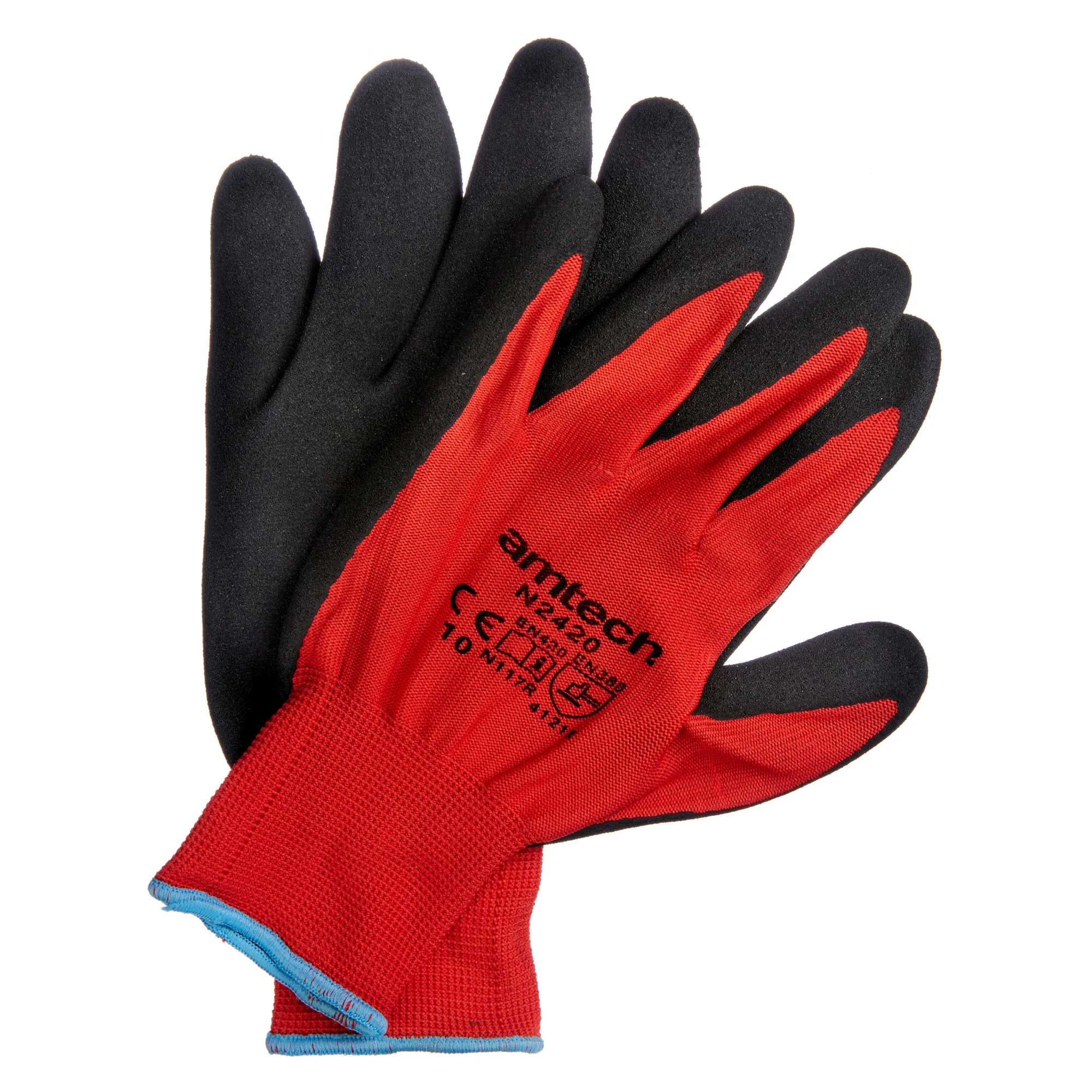 Xl (Size 10) Nitrile Performance Work Gloves
