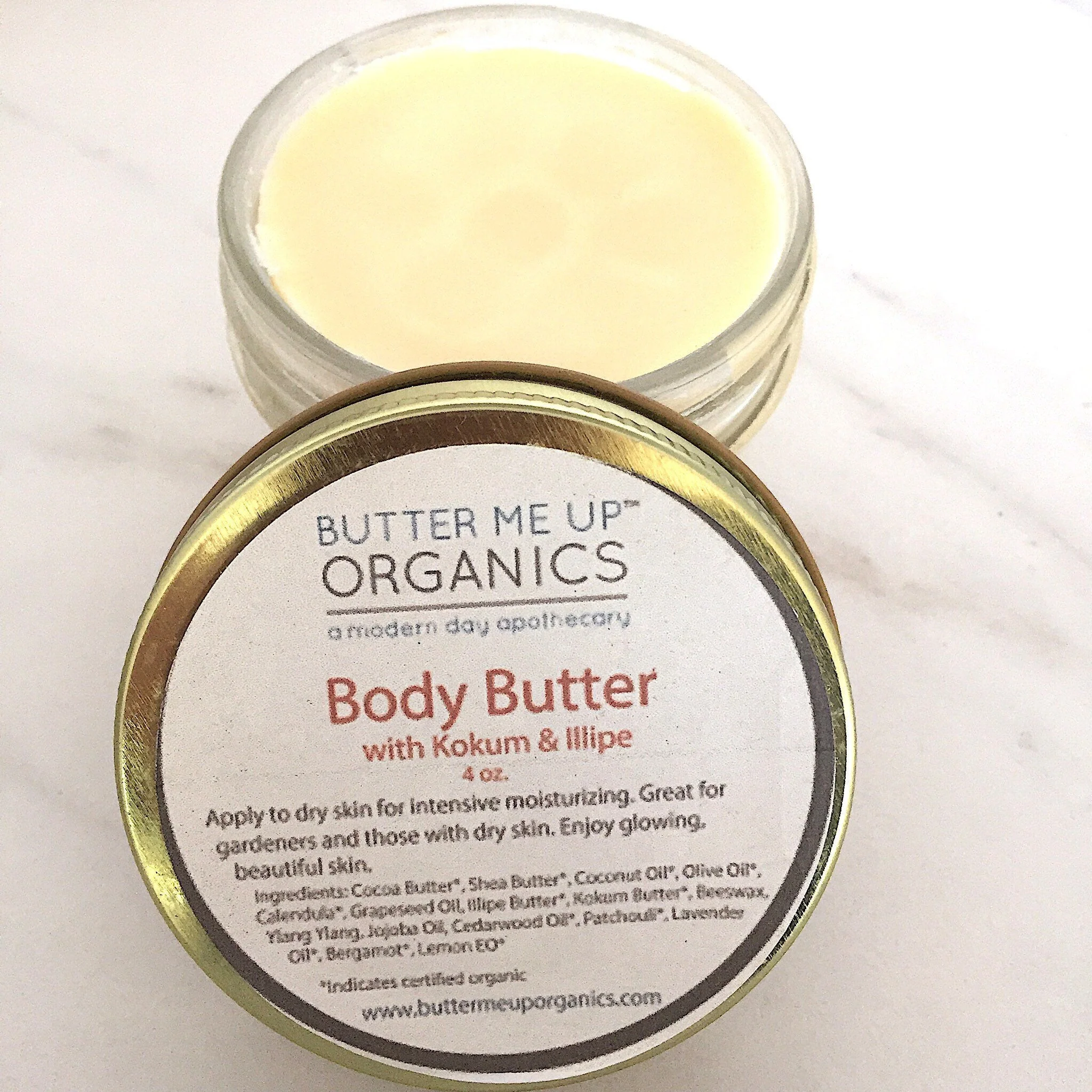 Organic Body Butter / Gardener’s Hands / Gardner’s Therapy / Elbow Lotion / Heel Lotion / Dry Skin / Dry Hands / Foot Lotion / Hydrating