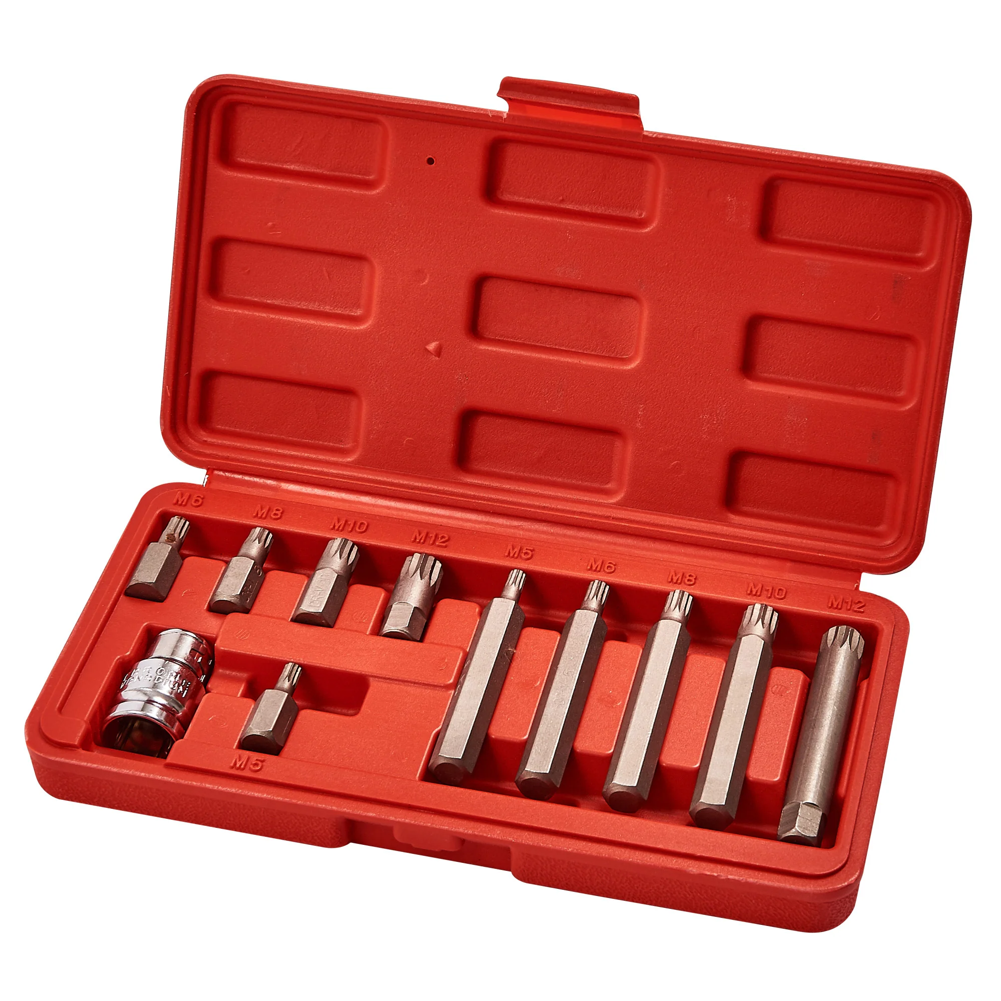 11pc Spline Bit & Socket Set
