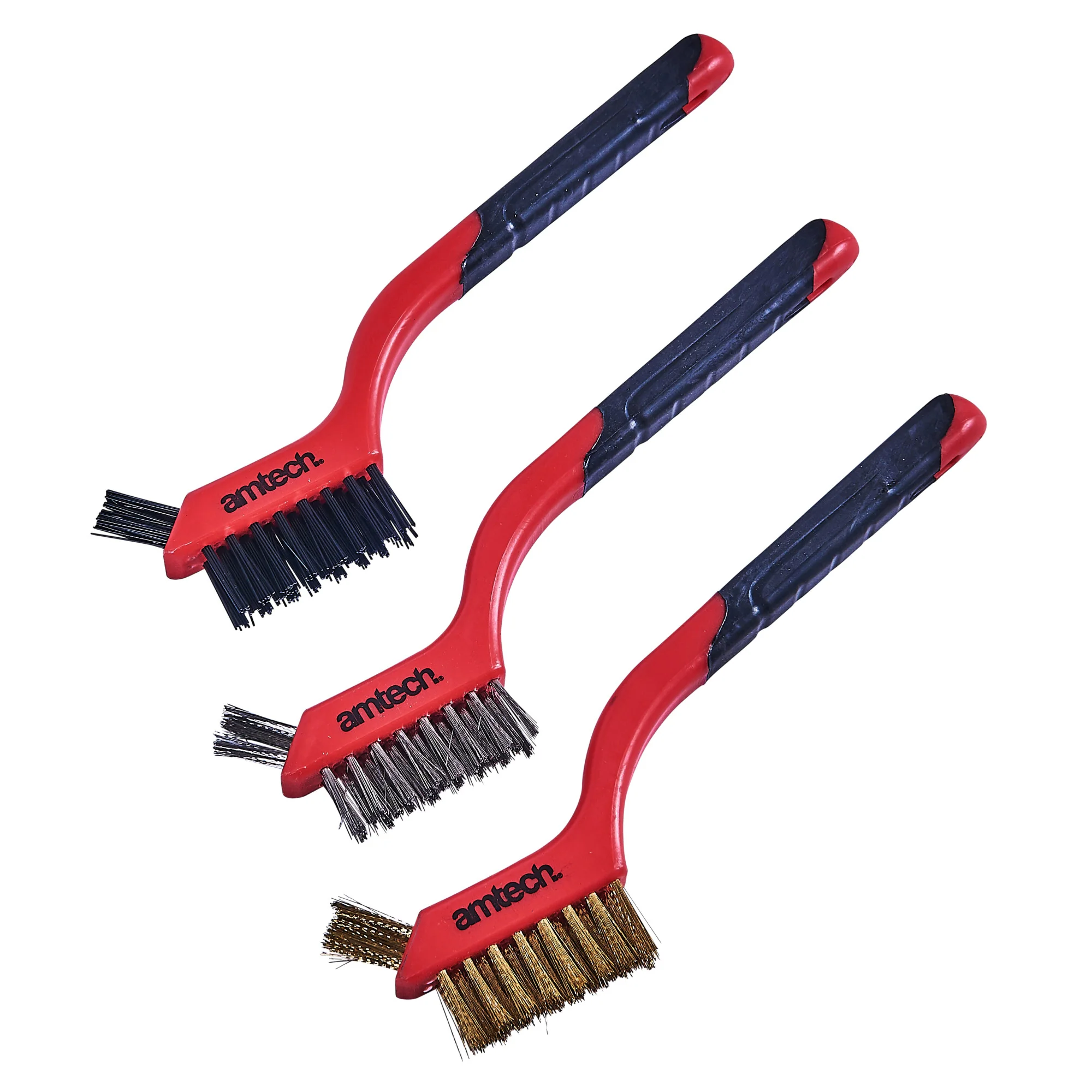 3 Piece 2-In-1 Brush Set