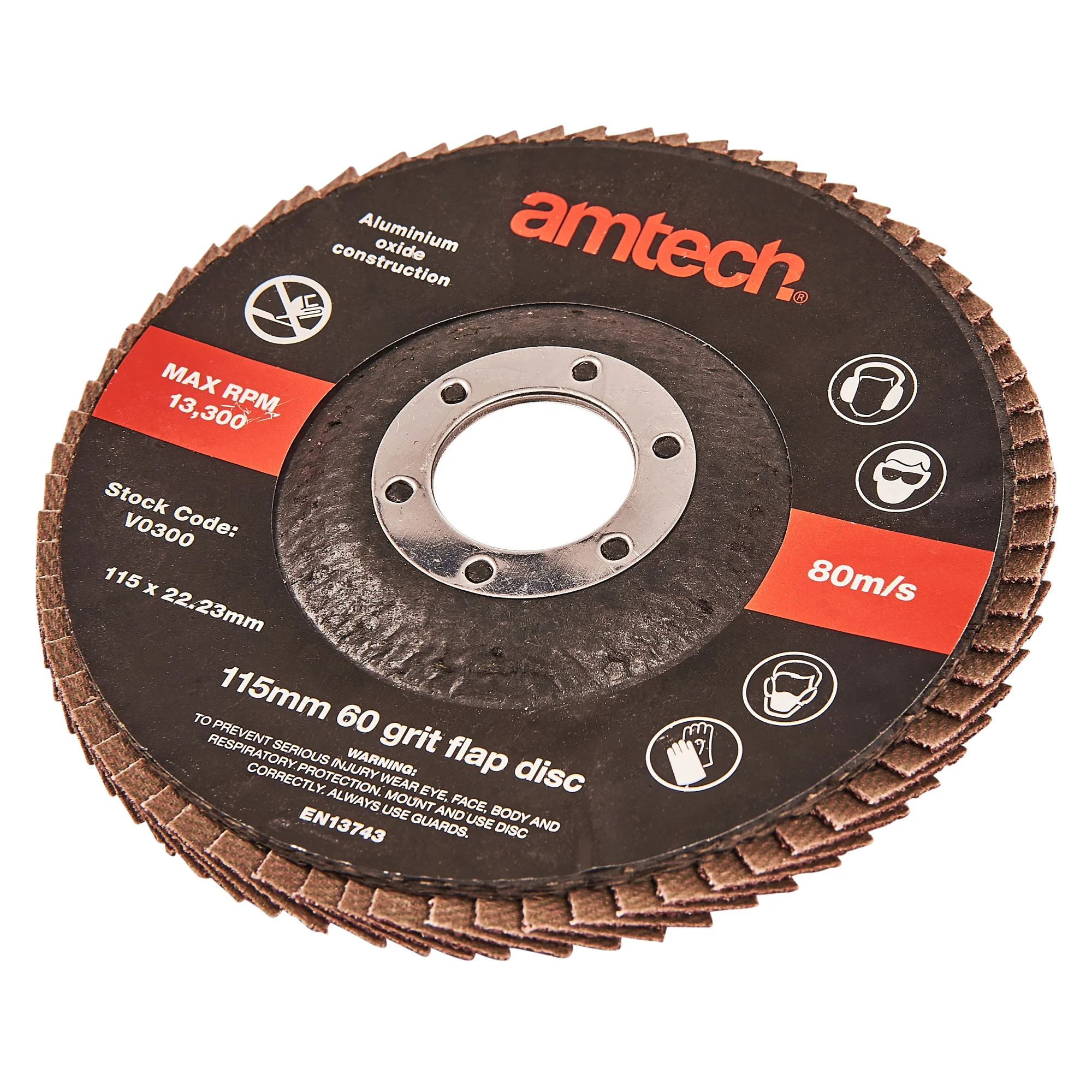115mm 60 Grit Flap Disc